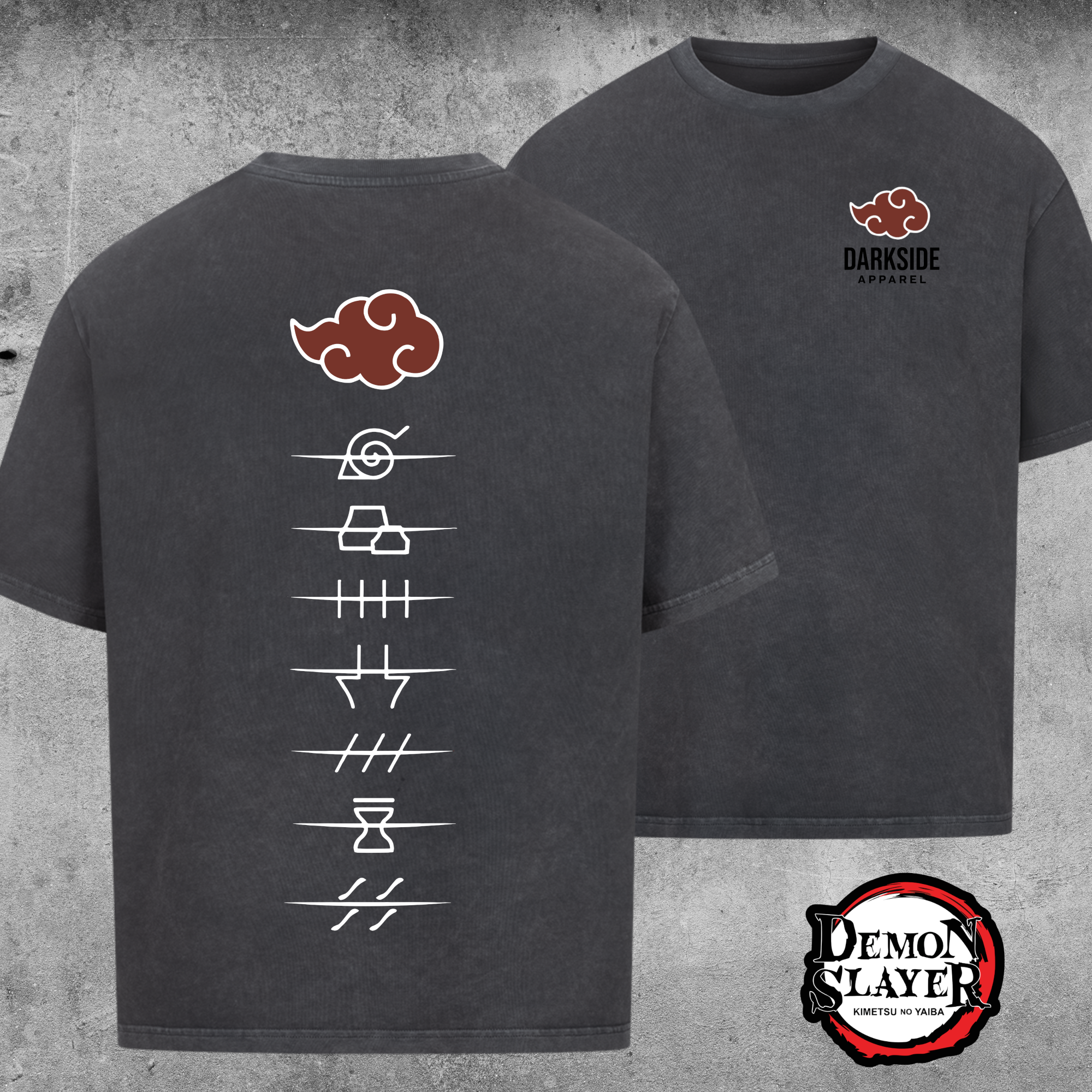 Akatsuki Banner Nukenin | Kakemono - Oversized Shirt