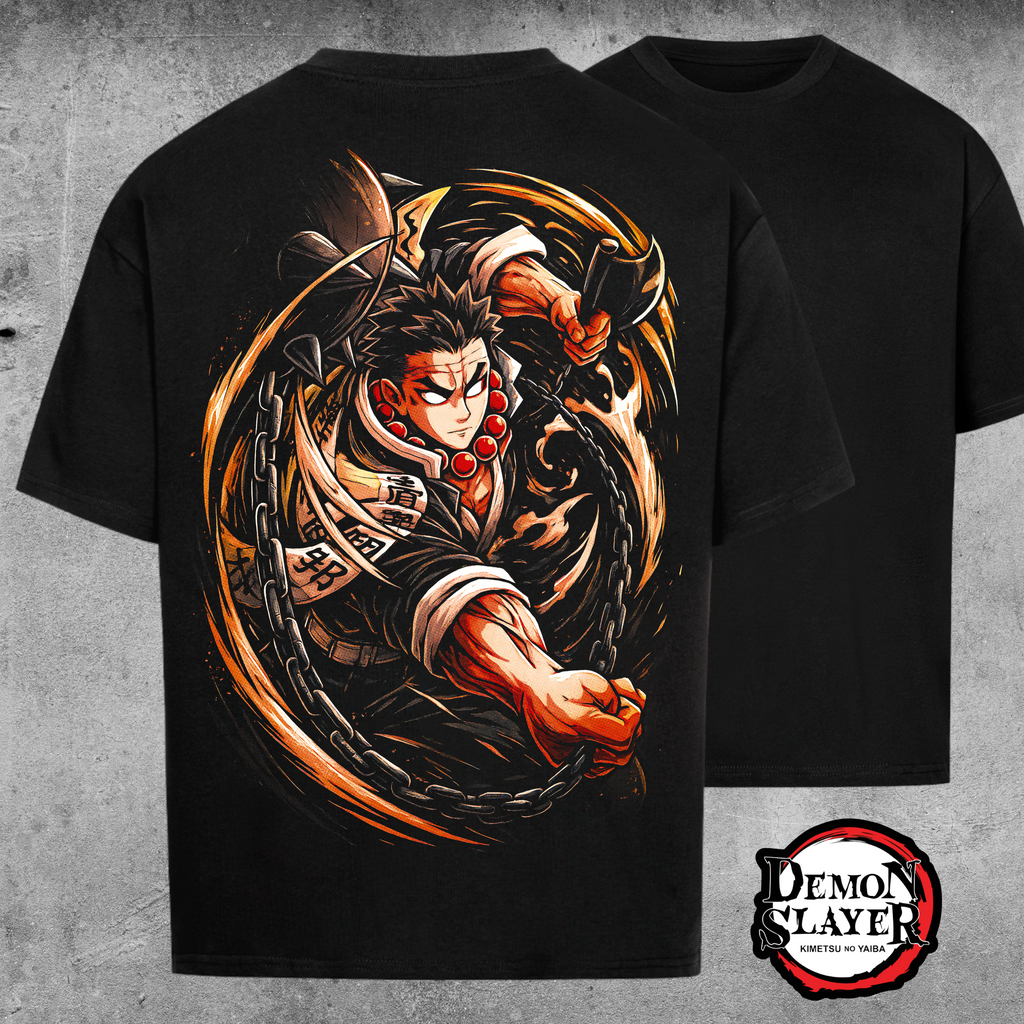 Gyomei Himejima Stone Breathing Edition - Oversized Shirt