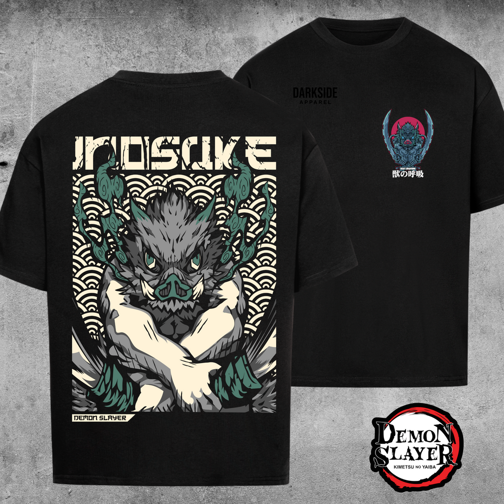 Inosuke Beast Breathing – Oversized Shirt