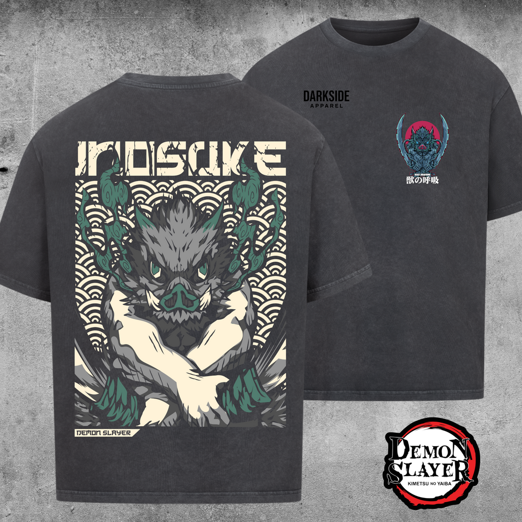 Inosuke Beast Breathing – Oversized Shirt