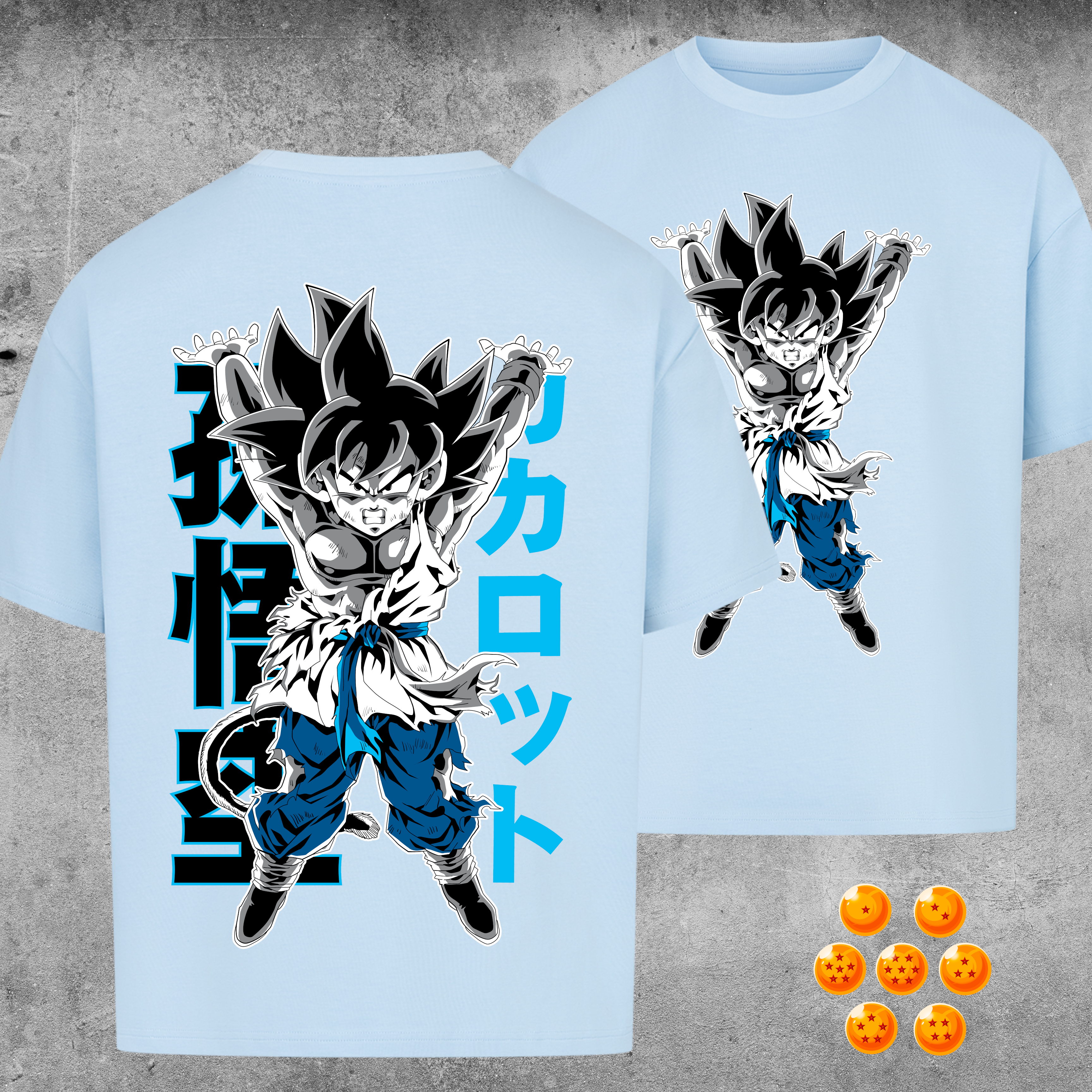 Dragonball - Kid Goku Genkidama - Oversized Shirt