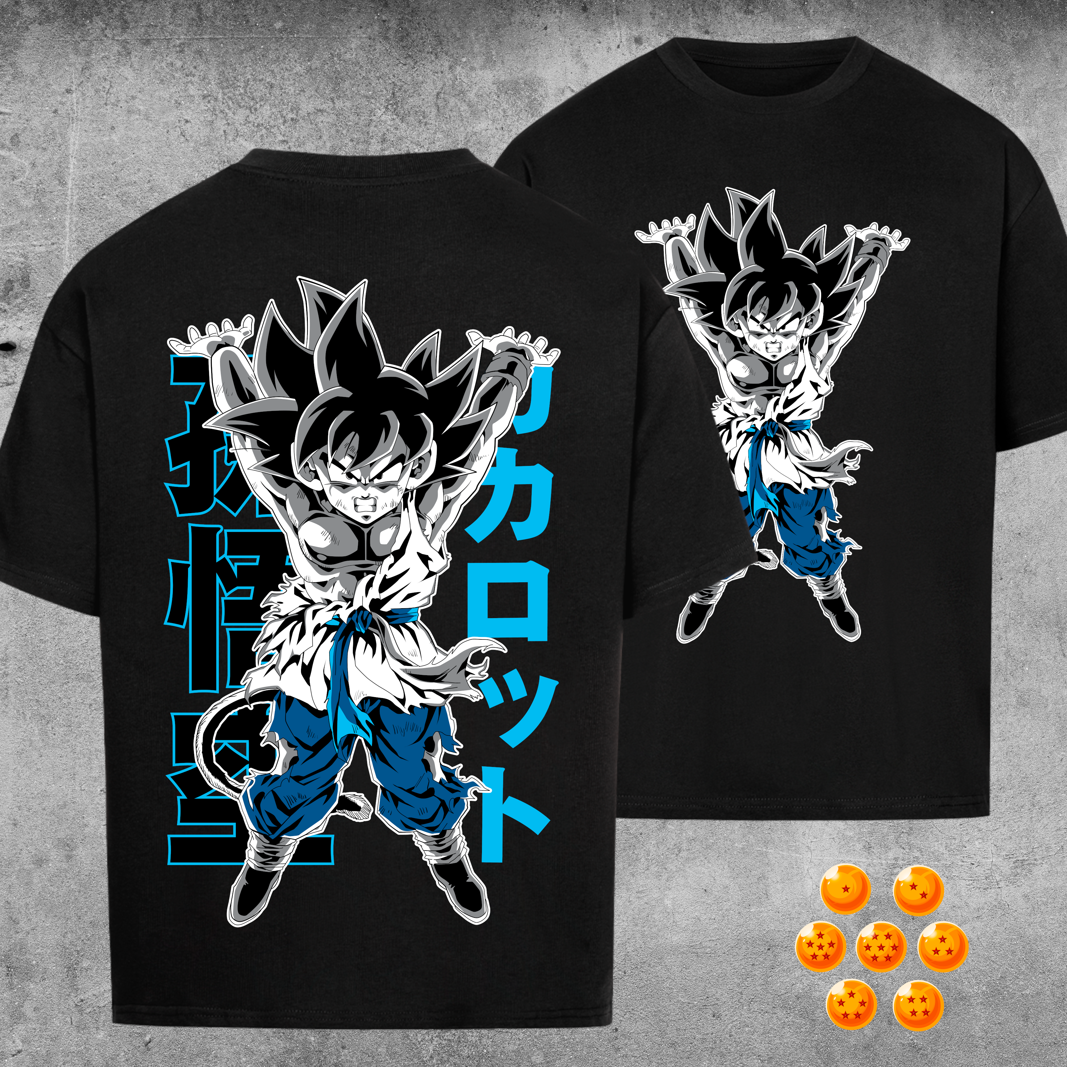 Dragonball - Kid Goku Genkidama - Oversized Shirt