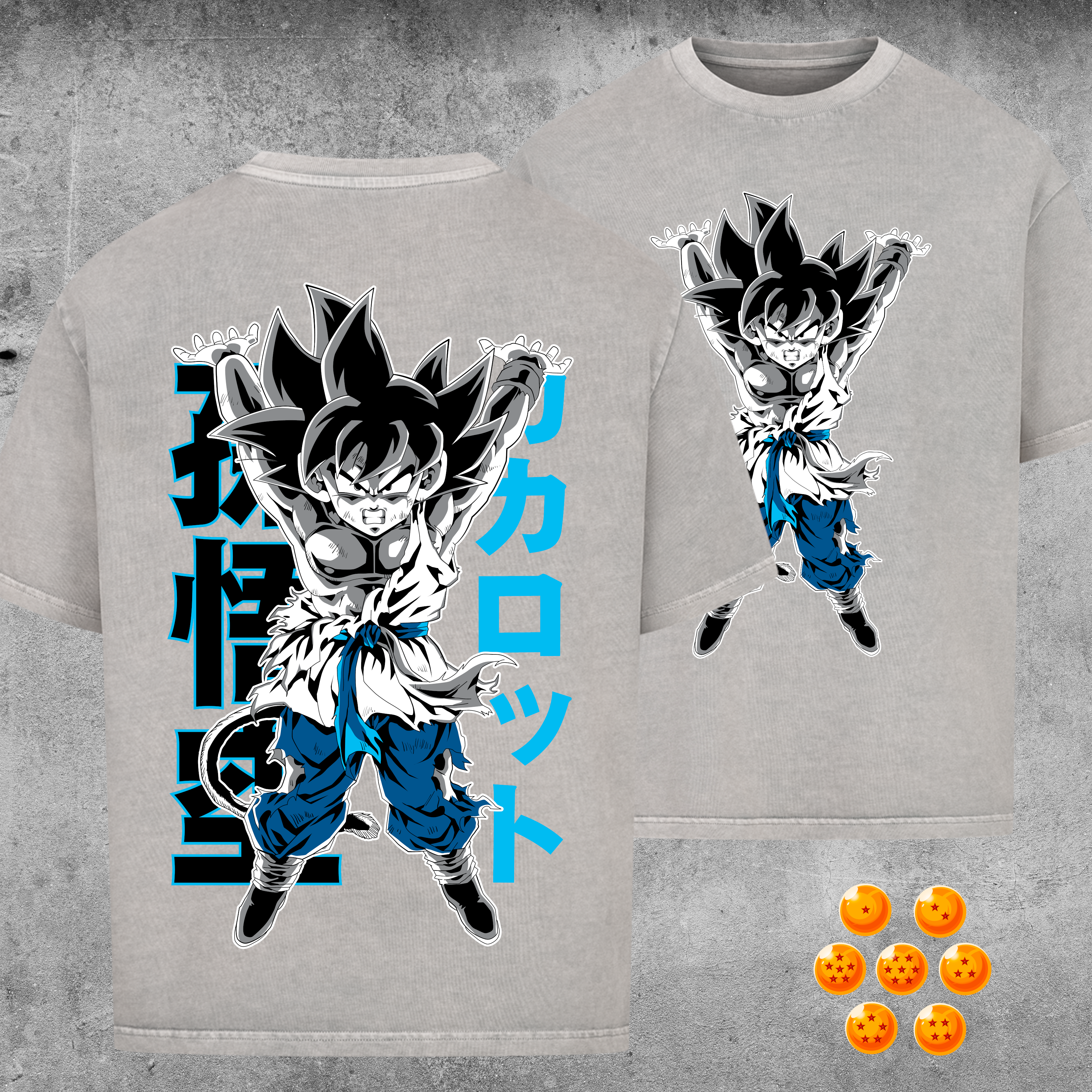 Dragonball - Kid Goku Genkidama - Oversized Shirt