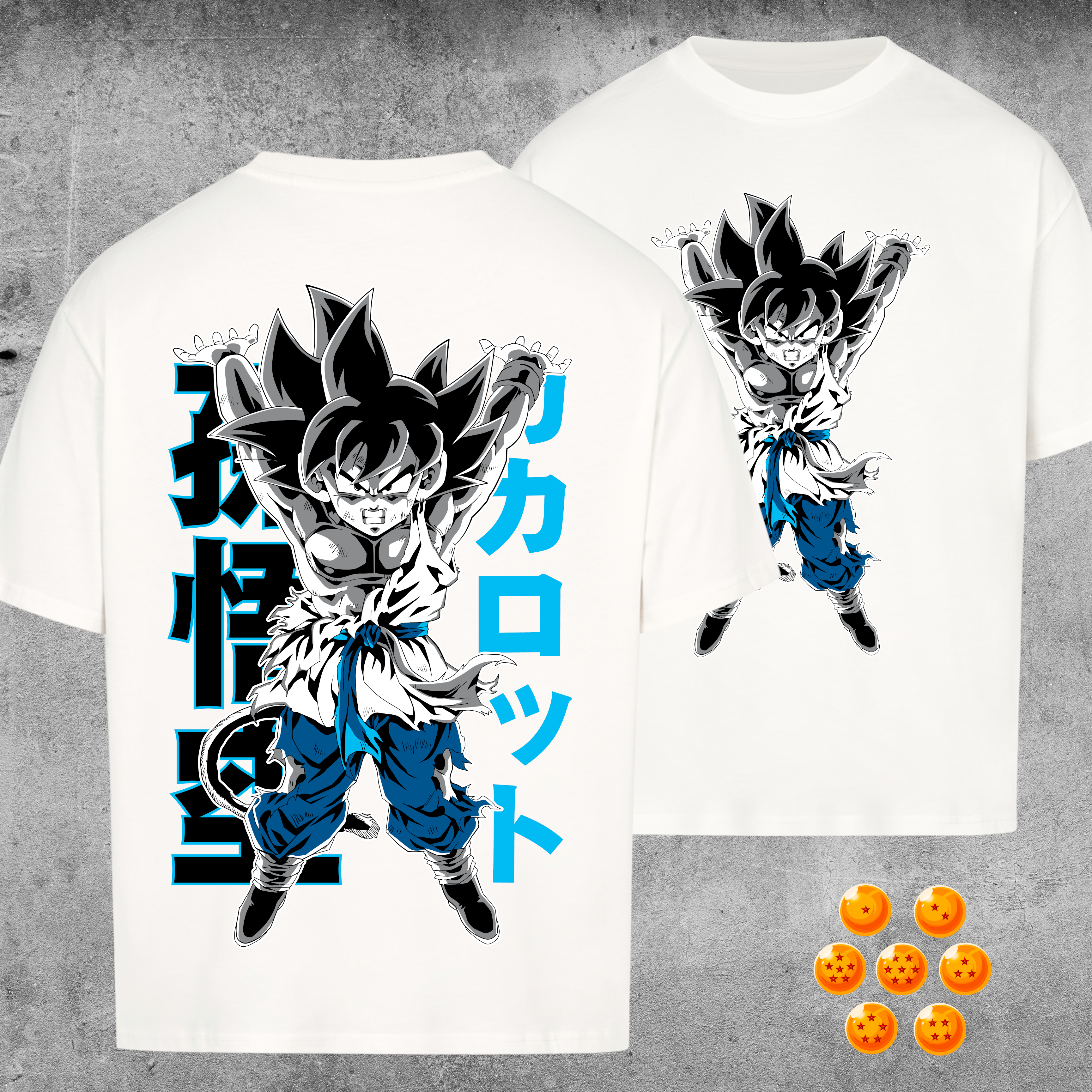 Dragonball - Kid Goku Genkidama - Oversized Shirt