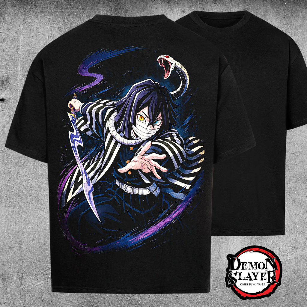 Obanai Serpent Style Edition - Oversized Shirt