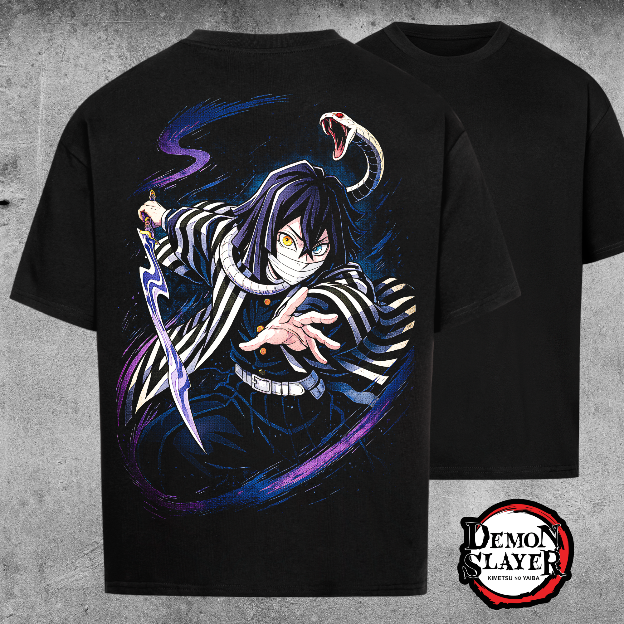 Obanai Serpent Style Edition - Oversized Shirt