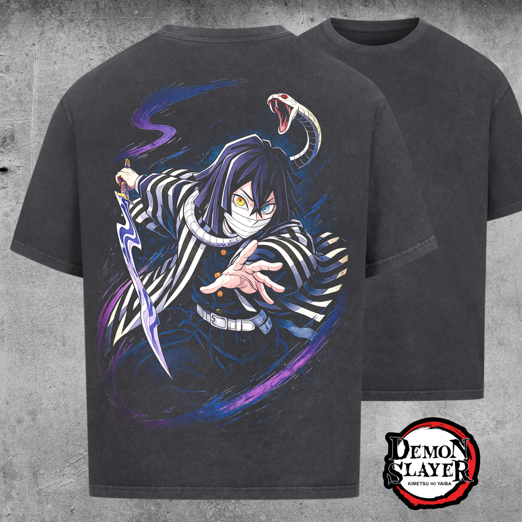 Obanai Serpent Style Edition - Oversized Shirt