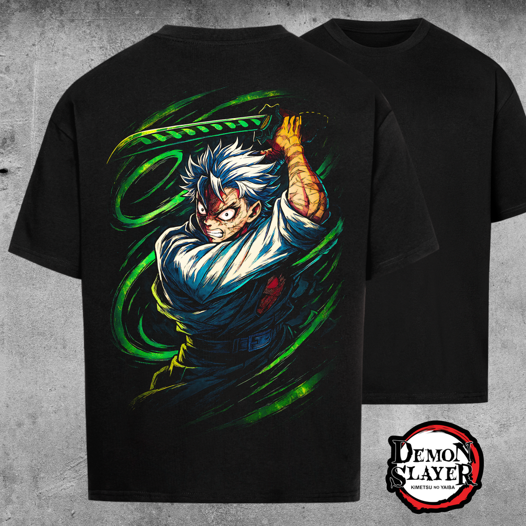 Sanemi Shinazugawa Wind Hashira Edition - Oversized Shirt