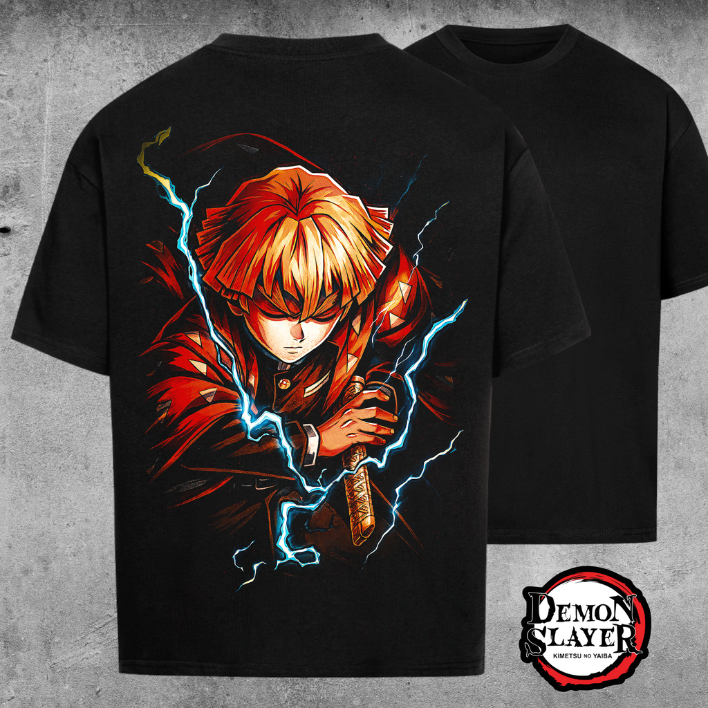 Zenitsu Agatsuma Thunder Breathing Edition - Oversized Shirt