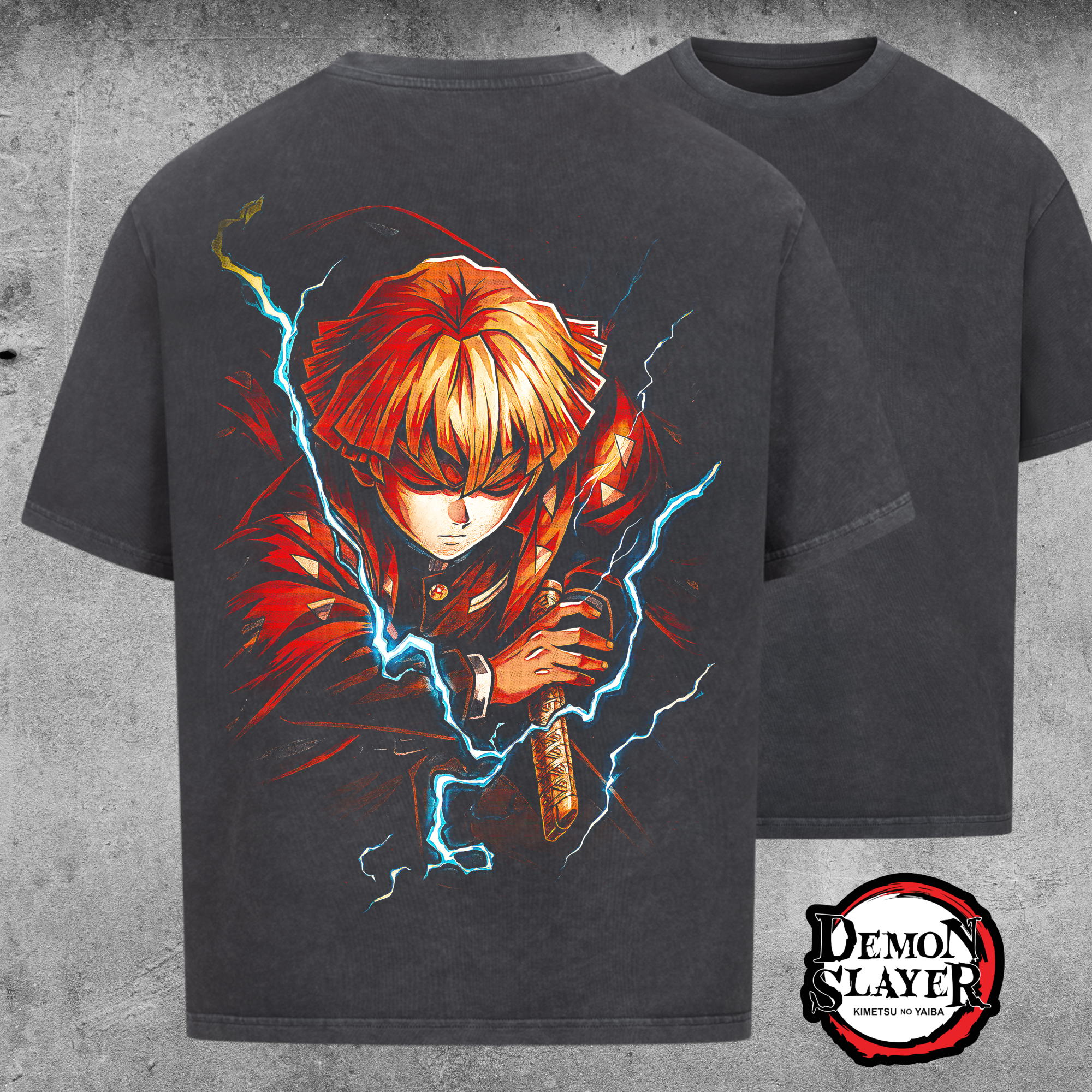 Zenitsu Agatsuma Thunder Breathing Edition - Oversized Shirt