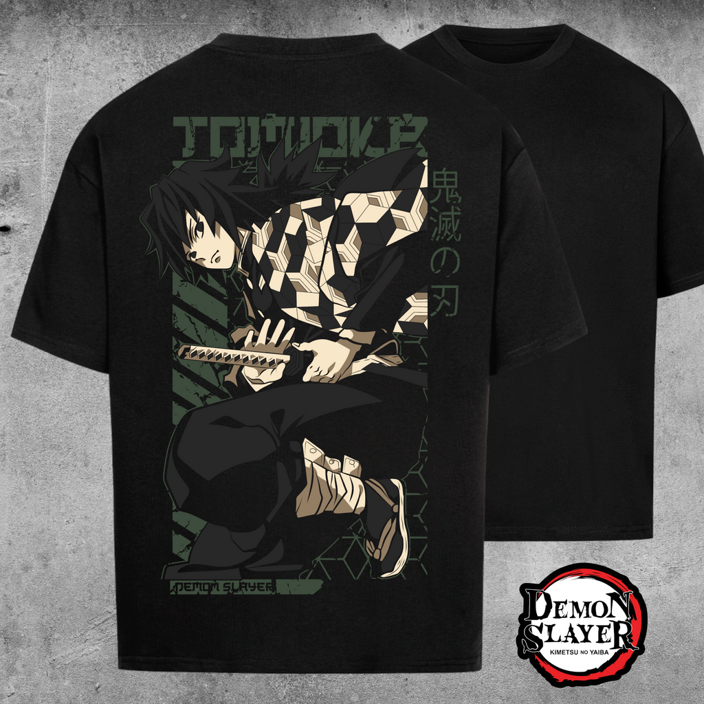 Giyu Tomioka Demon Slayer - Oversized Shirt