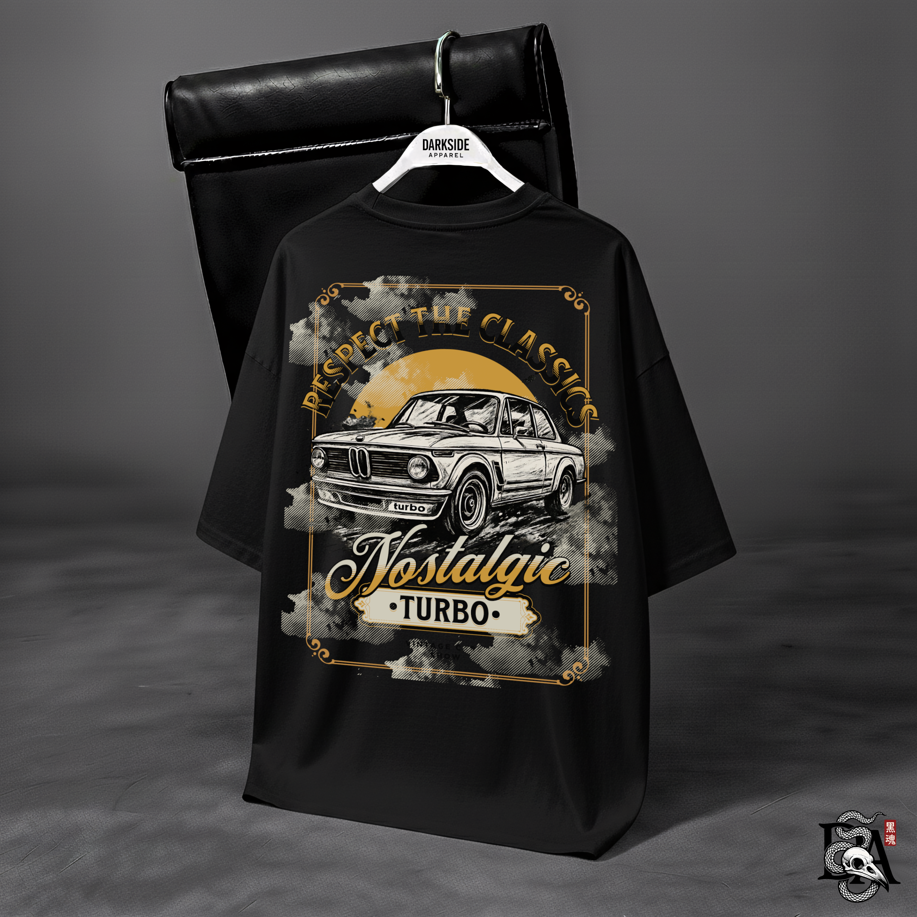 Nostalgic Turbo 2002 BMW - Oversized Shirt