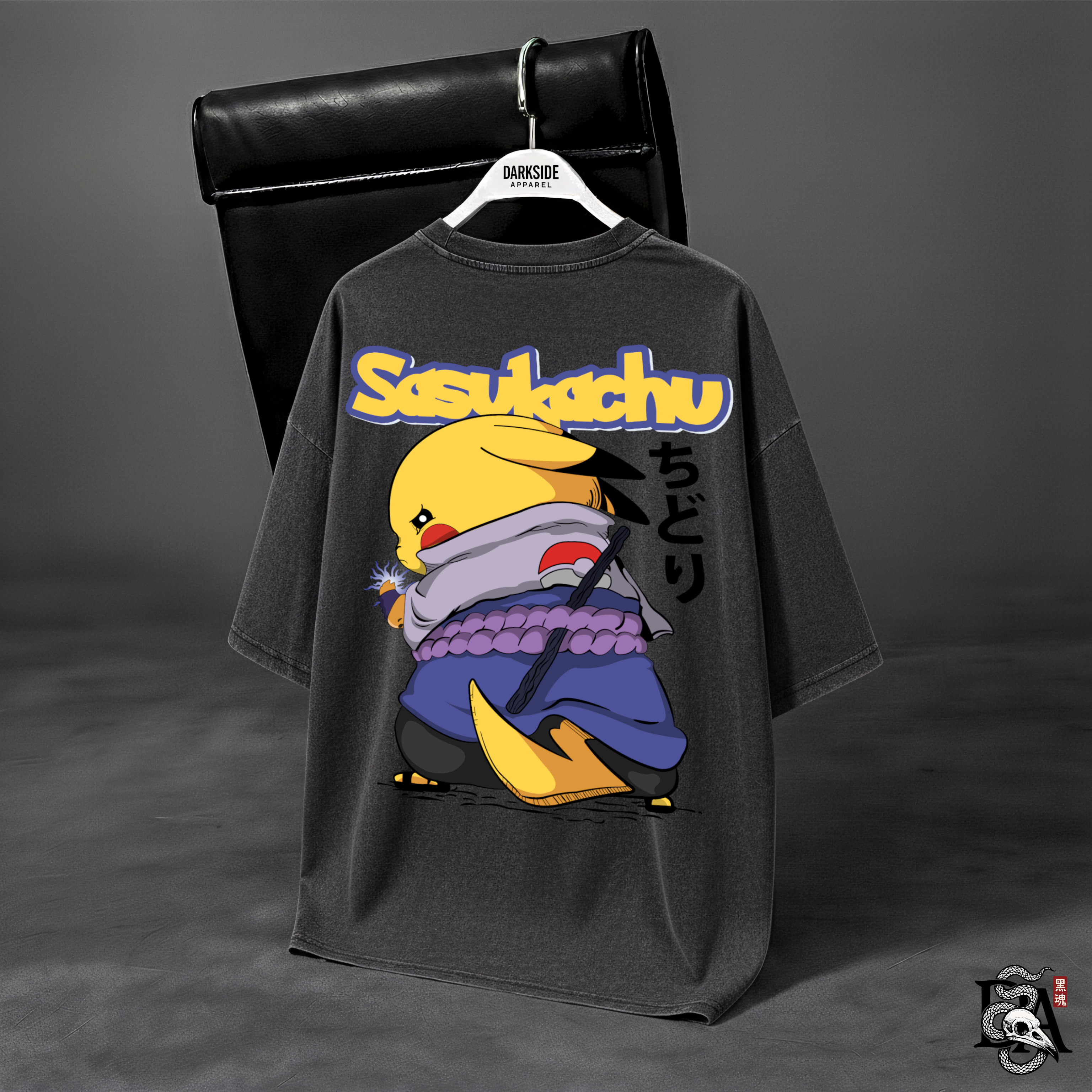 Sasukachu – Anime Mashup Edition - Oversized Shirt