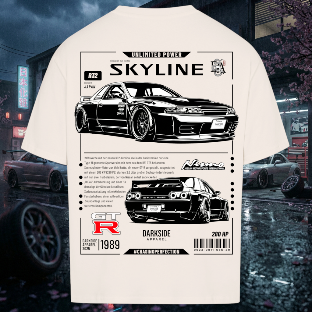 Skyline R32 Edition - Oversized Shirt
