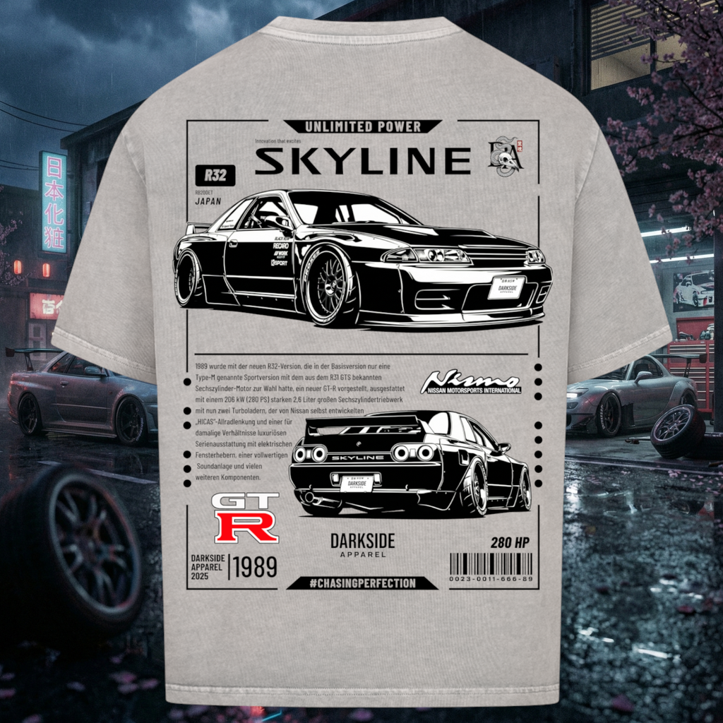 Skyline R32 Edition - Oversized Shirt
