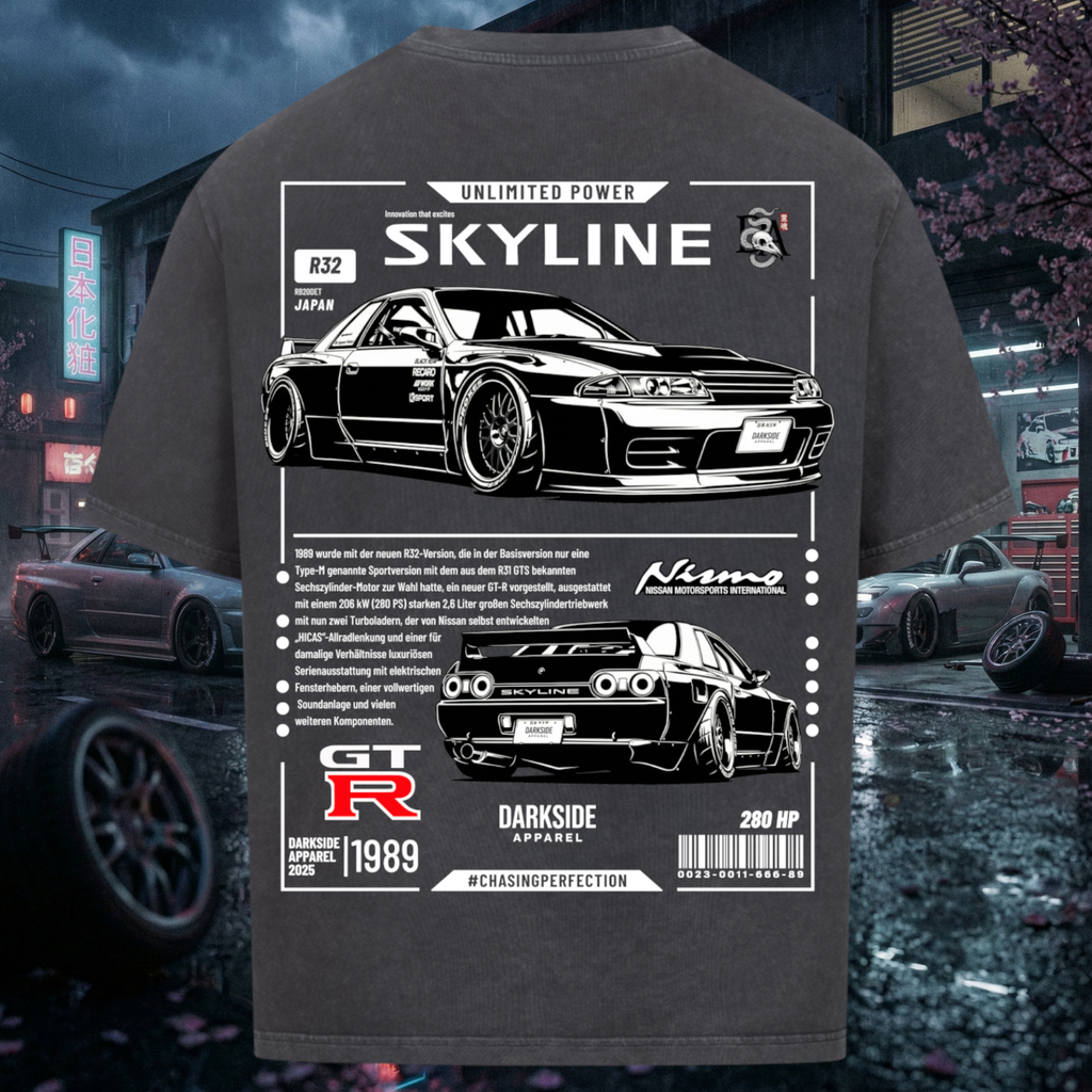 Skyline R32 Edition - Oversized Shirt