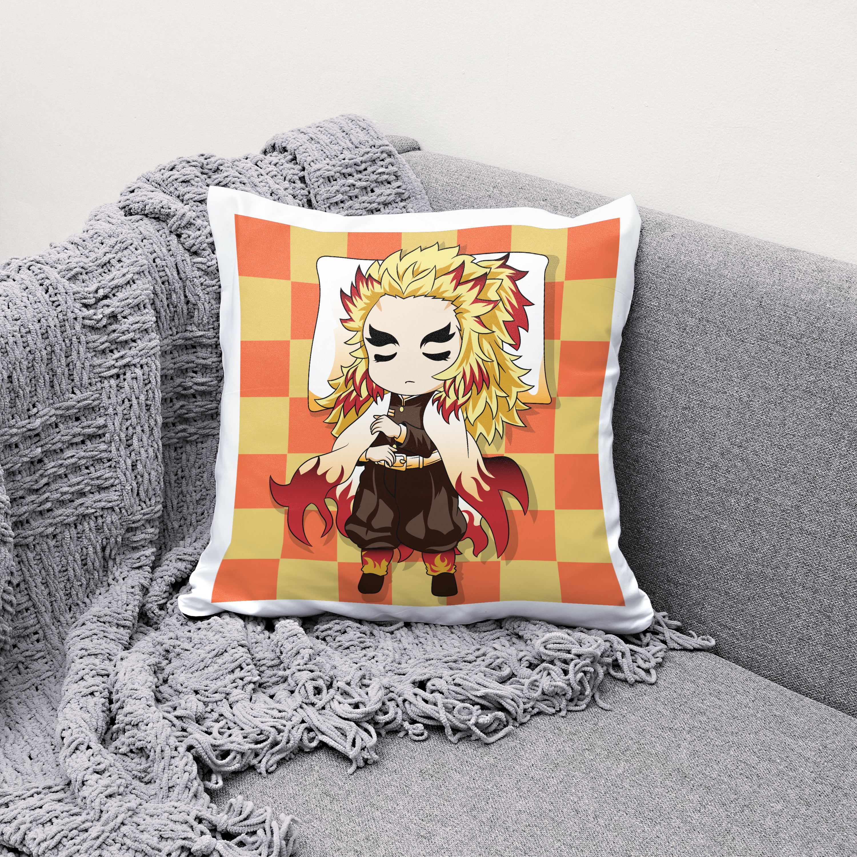 Chibi Kyojuro Rengoku - Anime Kissen