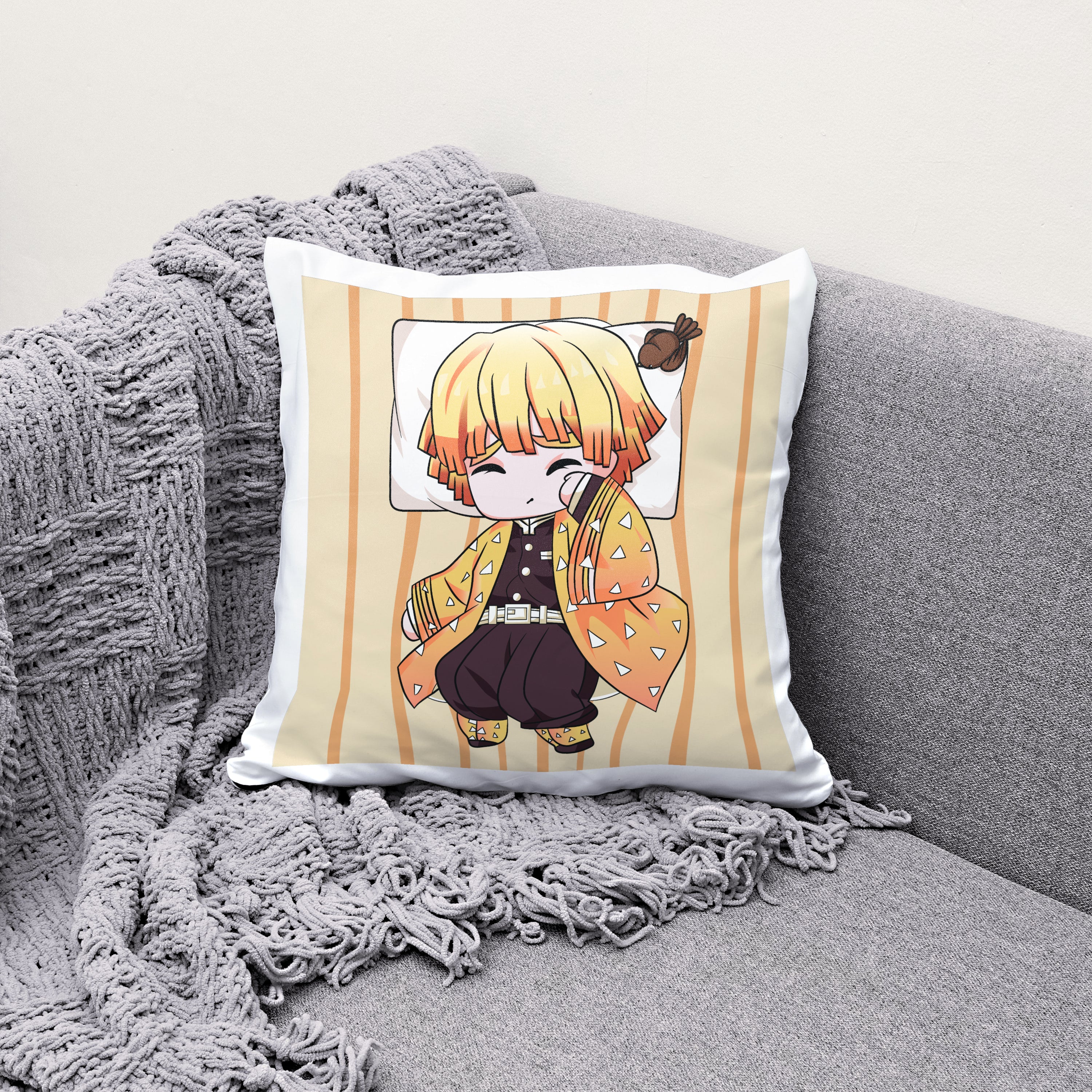 Chibi Zenitsu Agatsuma - Anime Kissen