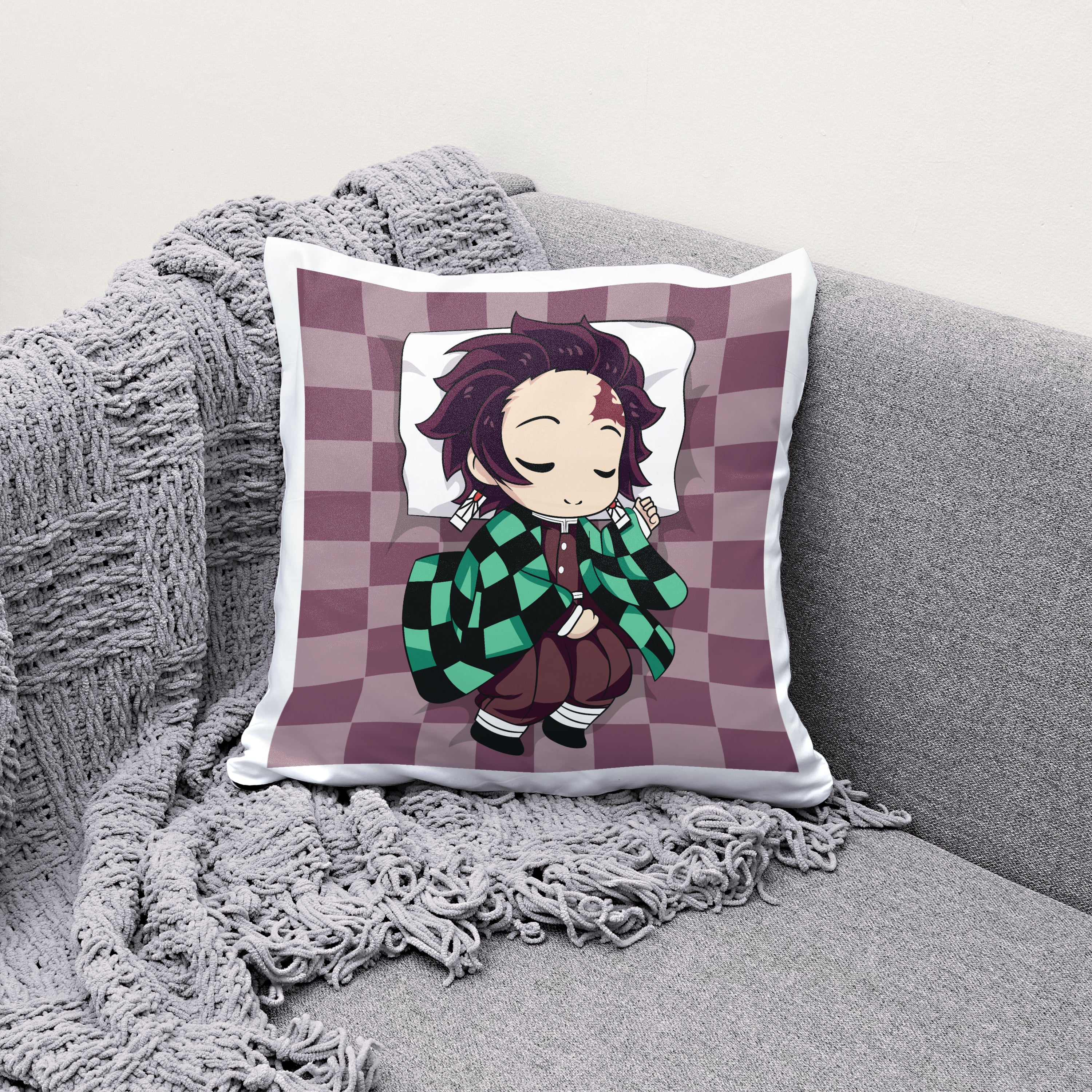 Chibi Tanjiro Kamado - Anime Kissen