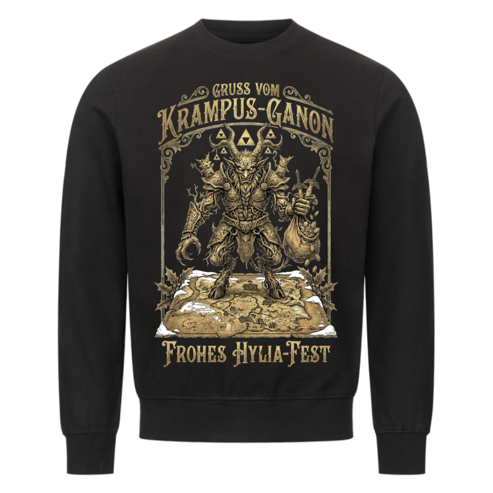 Krampus-Ganon – Frohes Hylia-Fest - Sweatshirt