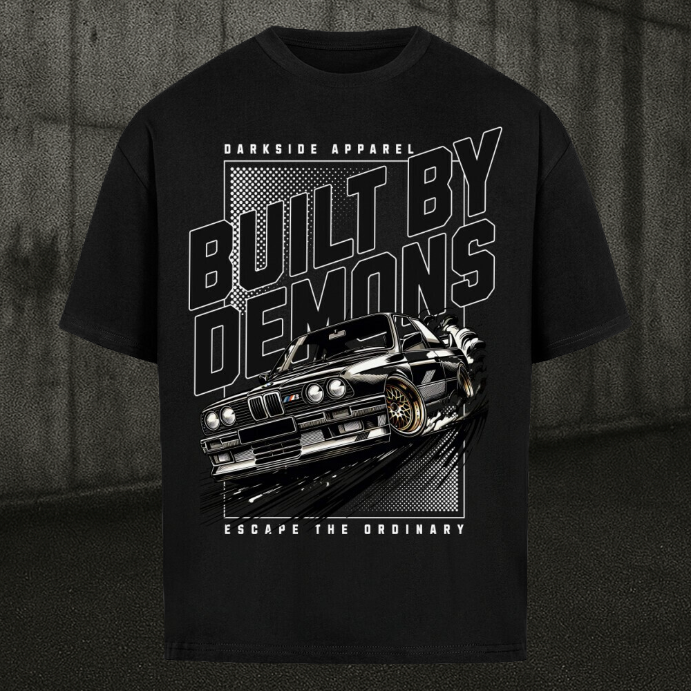 e30 Drift "Built by Demons" Oversized T-Shirt