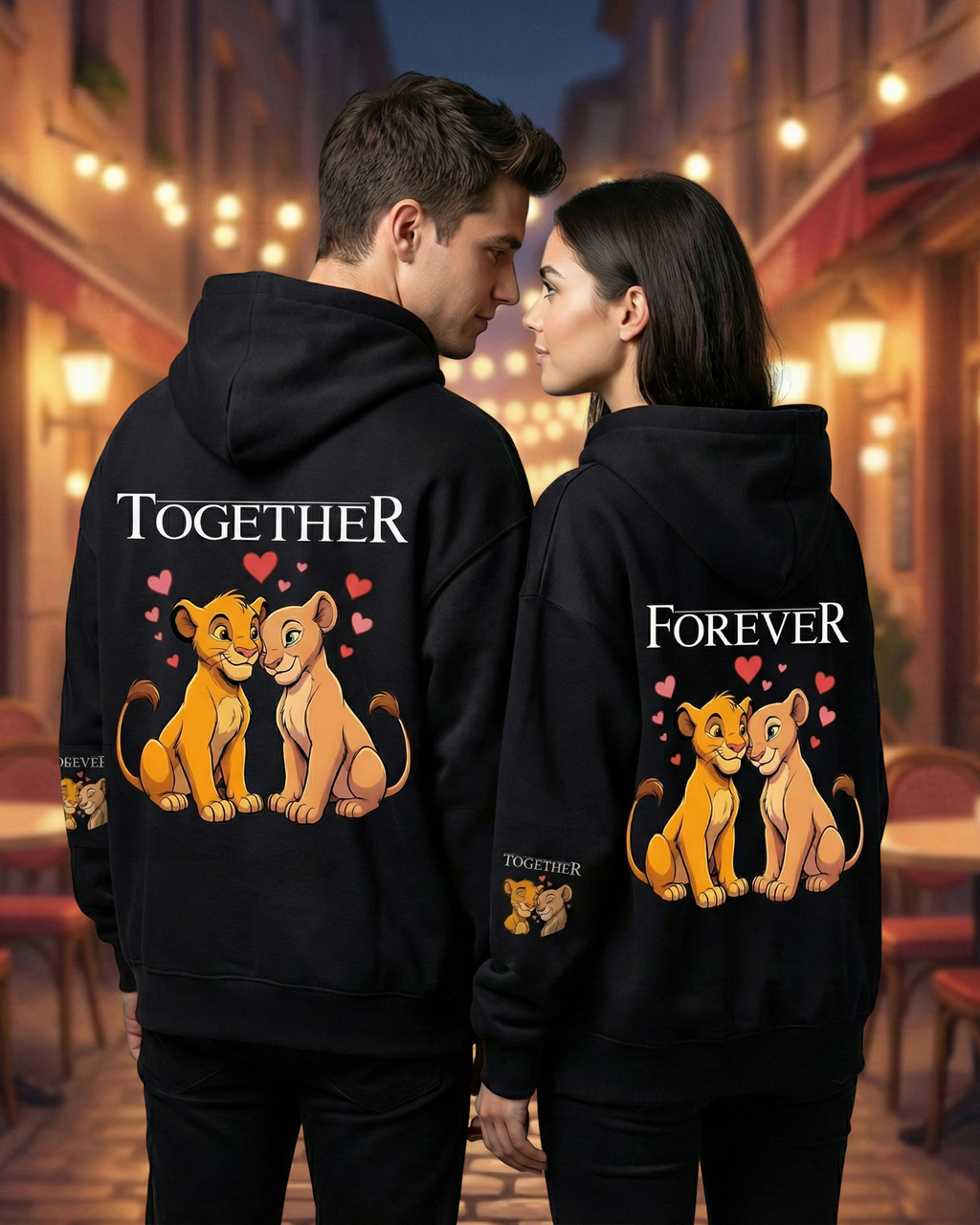 Sweat à capuche partenaire Little Lions