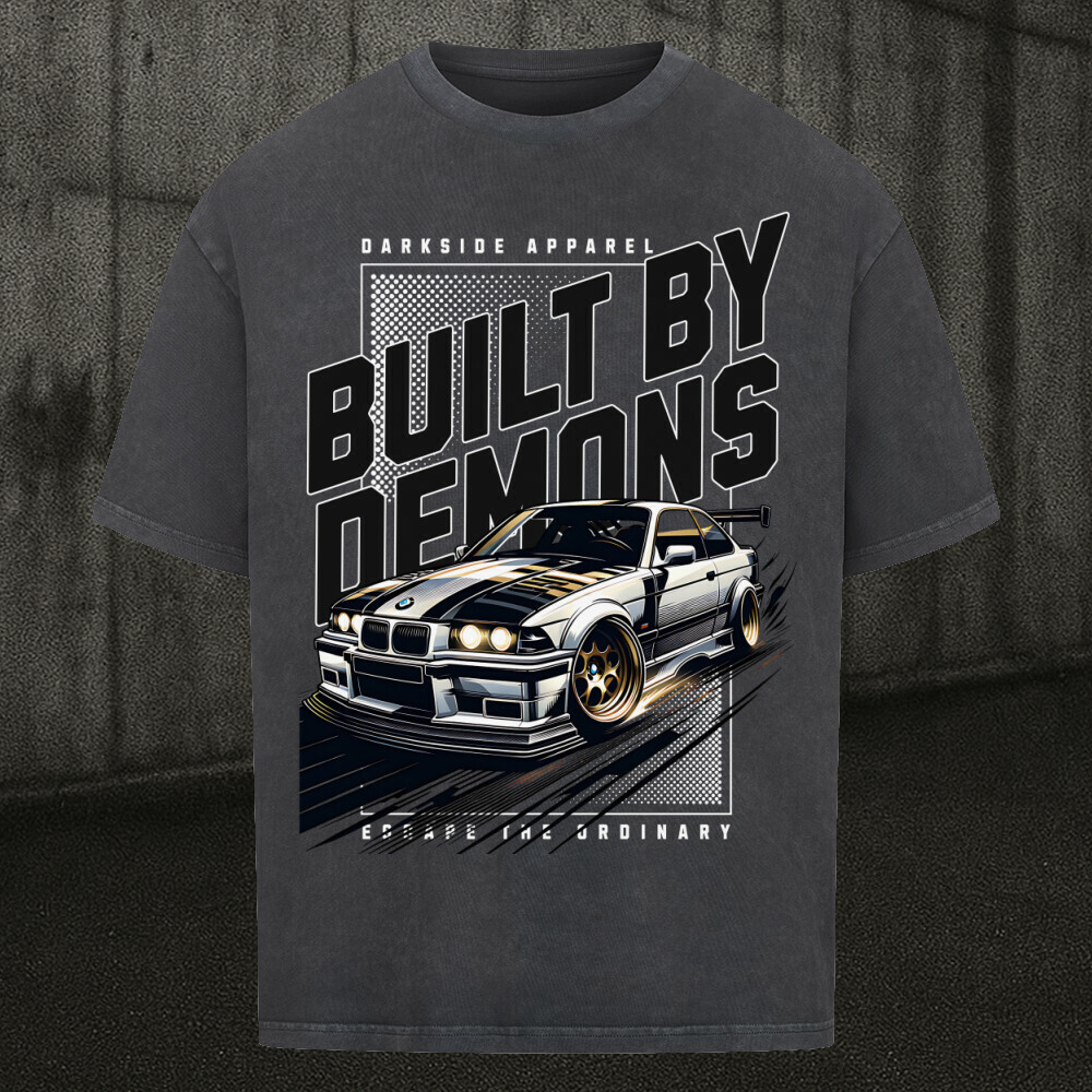 e36 Drift "Built by Demons" Oversized T-Shirt