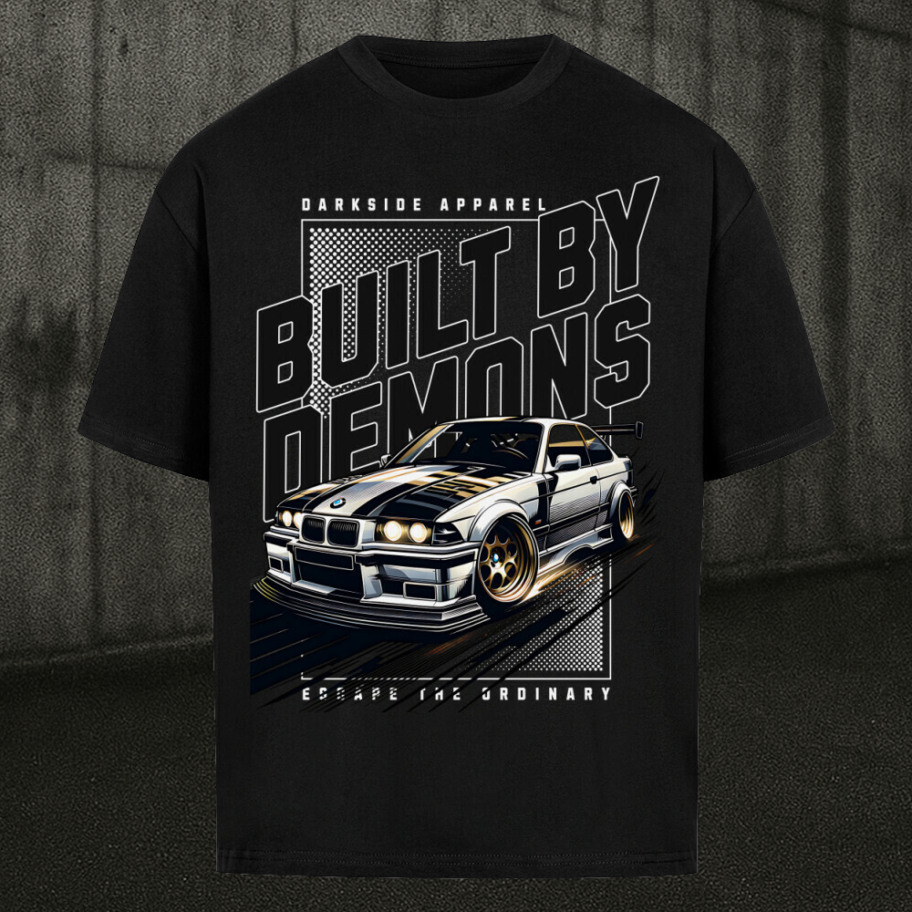 e36 Drift "Built by Demons" Oversized T-Shirt