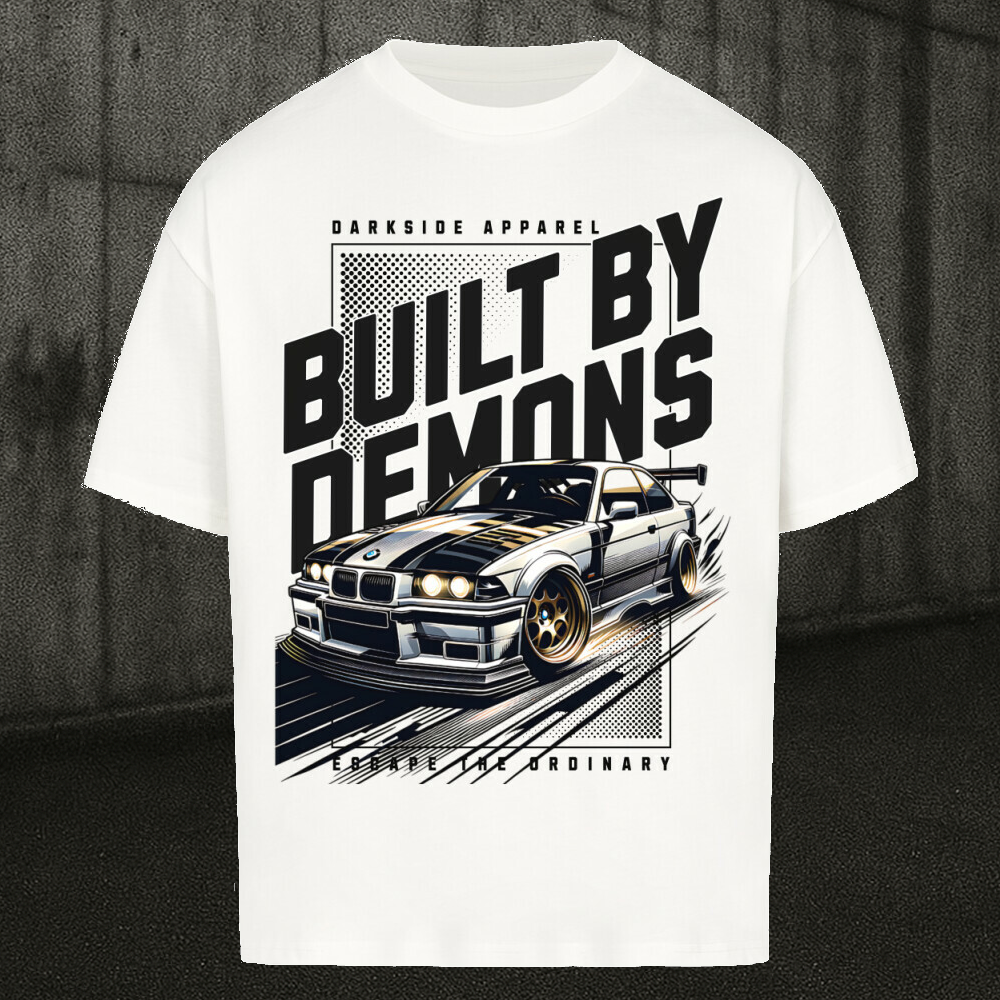 e36 Drift "Built by Demons" Oversized T-Shirt