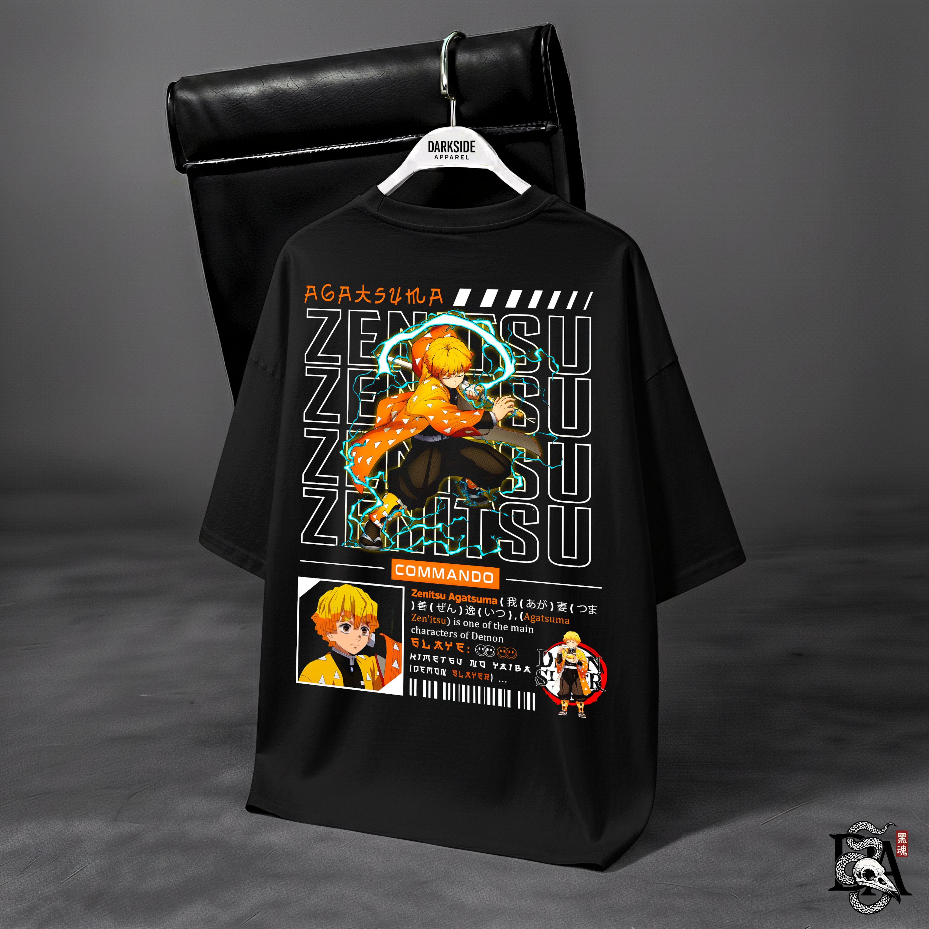 Zenitsu - Commando Style Oversized Shirt