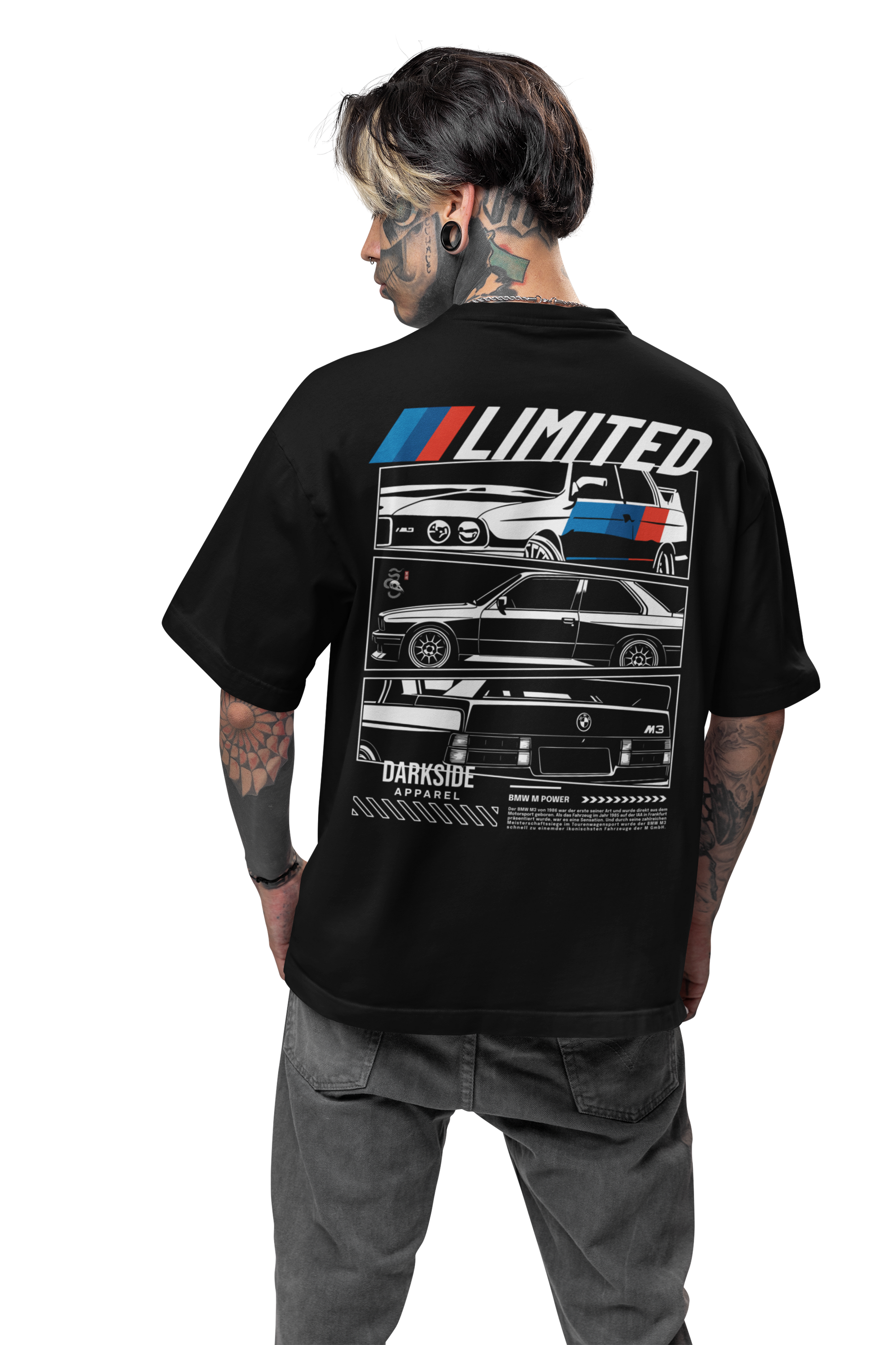 BMW e30 M3 Clip Oversized Shirt