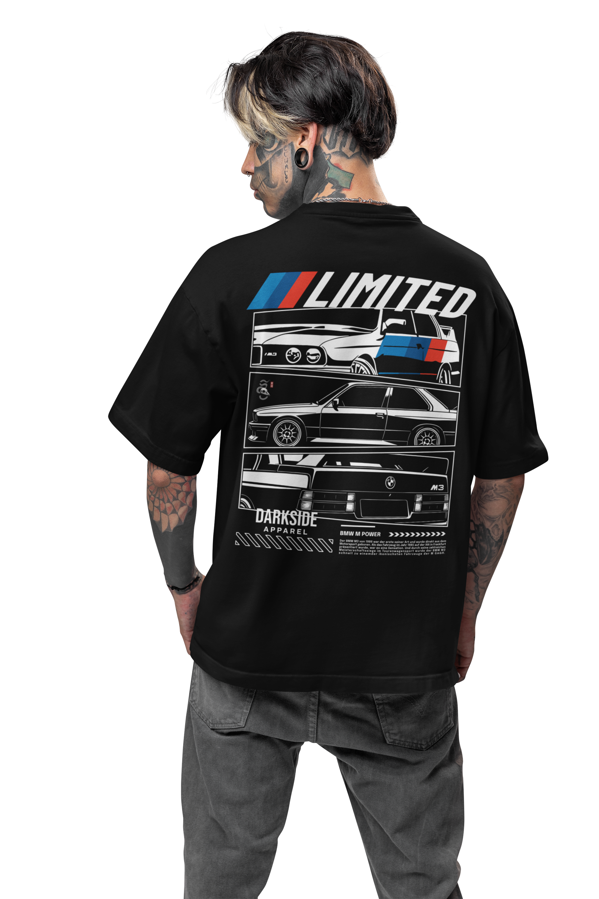 BMW e30 M3 Clip Oversized Shirt