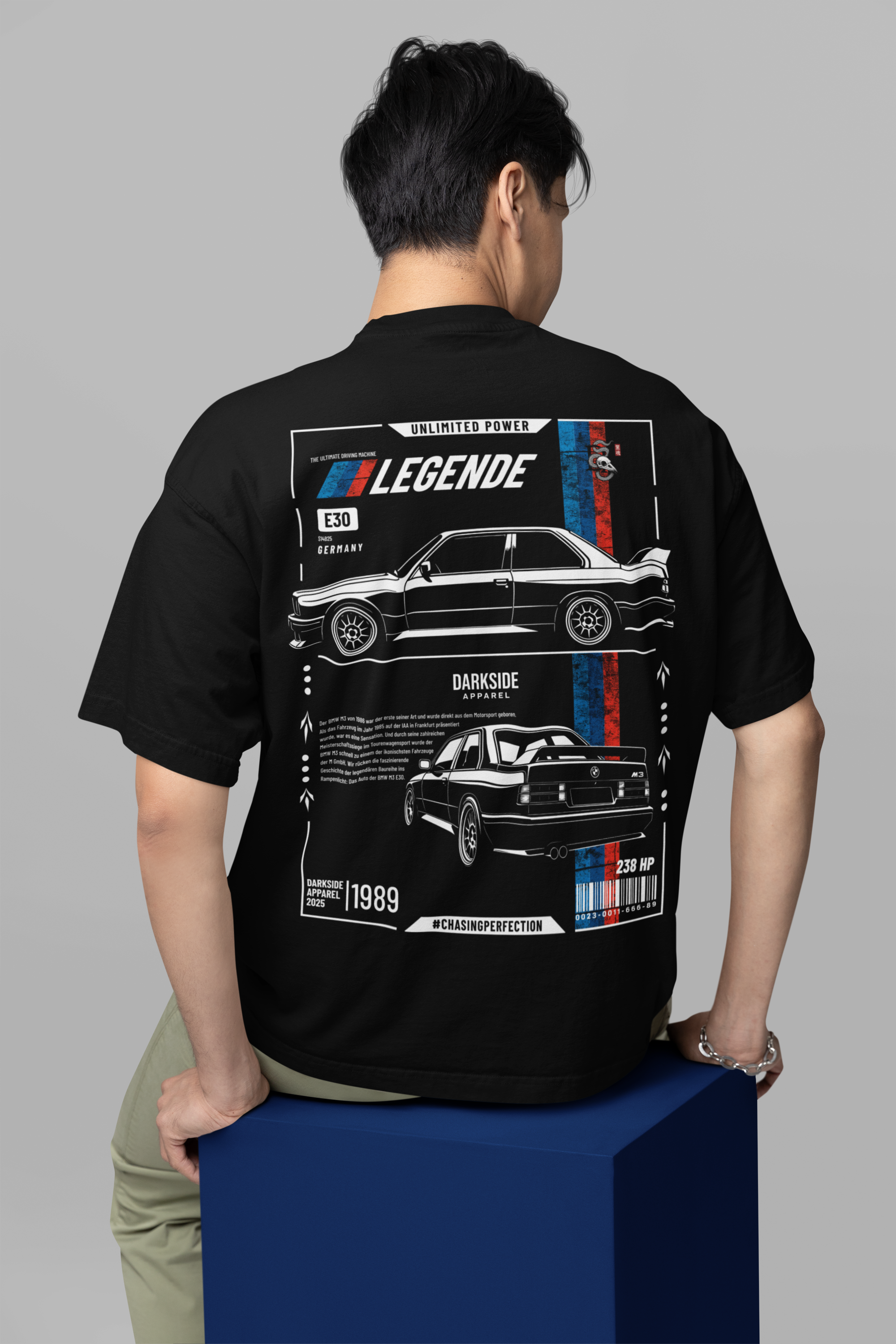 M3 E30 "LEGENDE" Oversized Shirt
