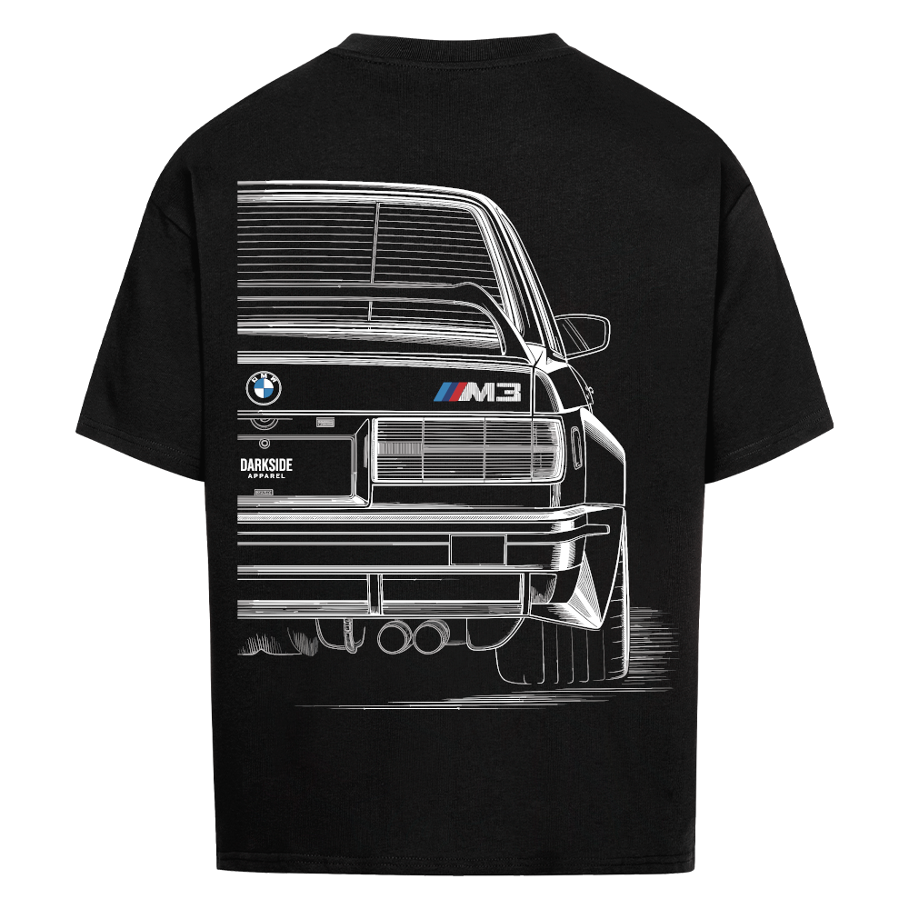 BMW E30 Stance Back - Oversized Shirt