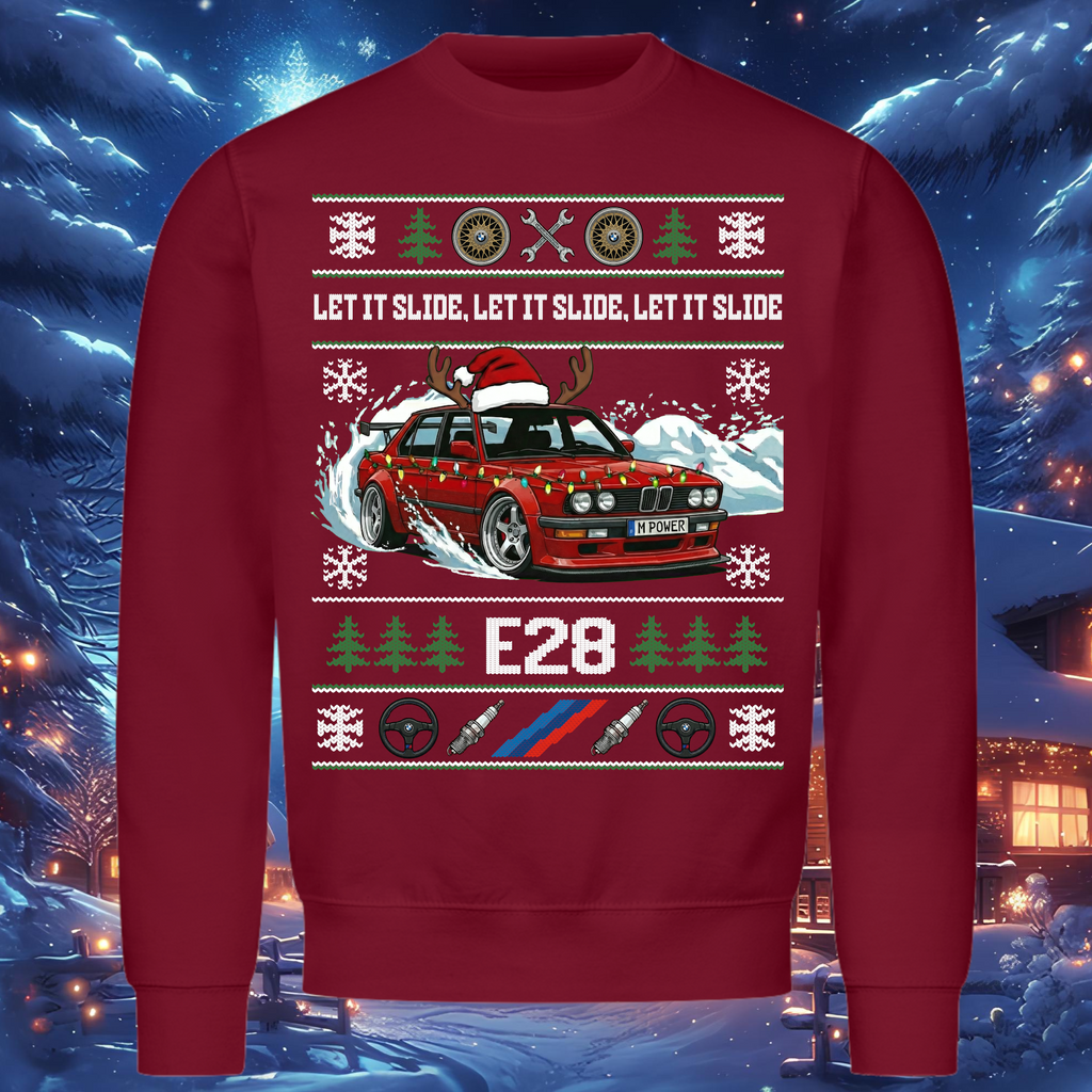 E28 M5 - LET IT SLIDE - Sweat-shirt de Noël