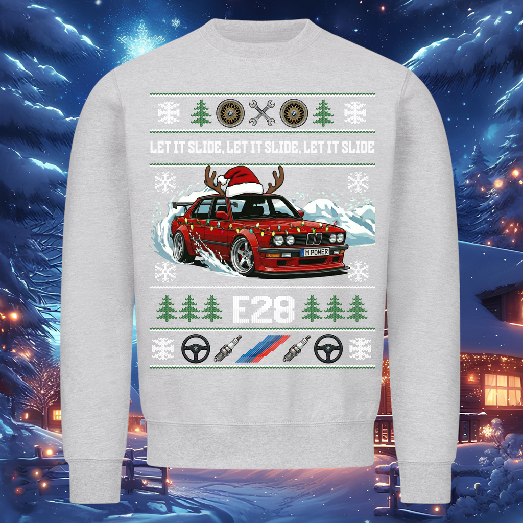 E28 M5 - LET IT SLIDE - Sweat-shirt de Noël