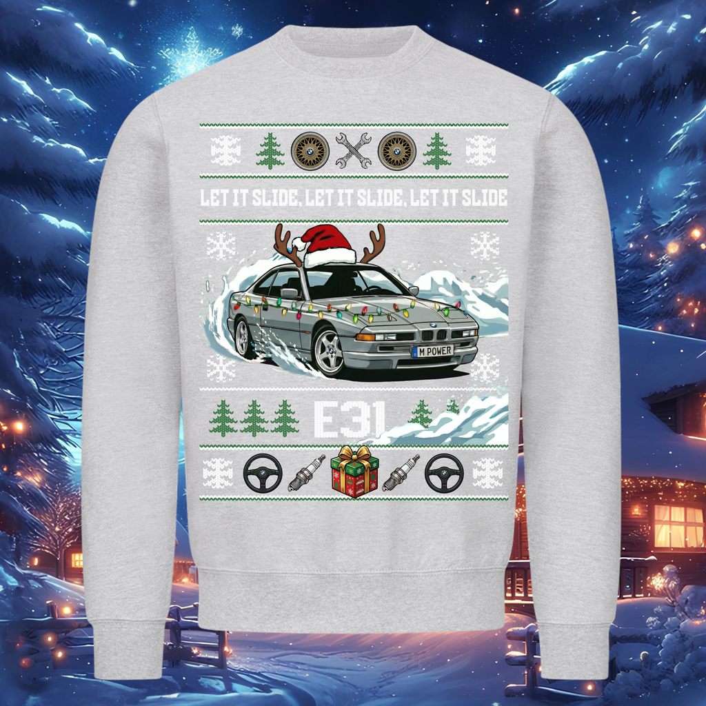 E31 - LET IT SLIDE - Sweat-shirt de Noël