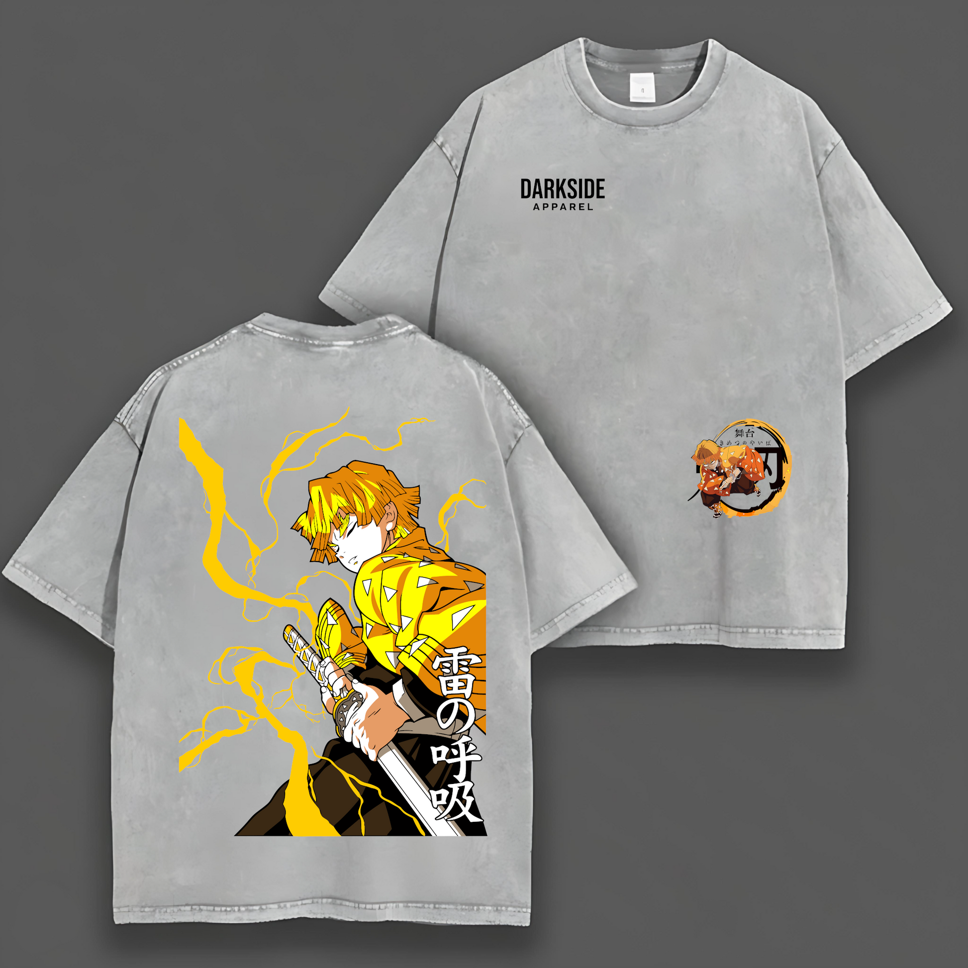 Zenitsu Thunder Breathing – Oversized Shirt