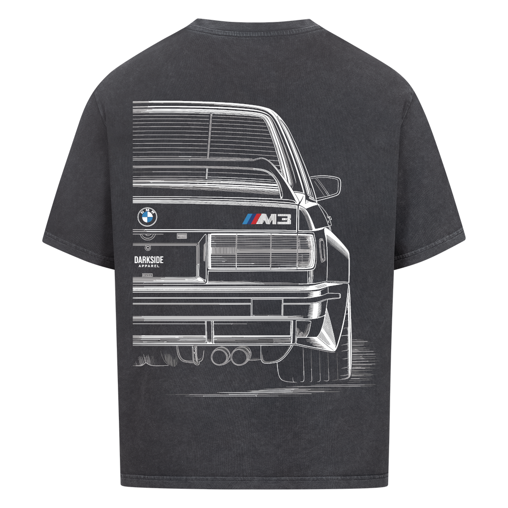 BMW E30 Stance Back - Oversized Shirt