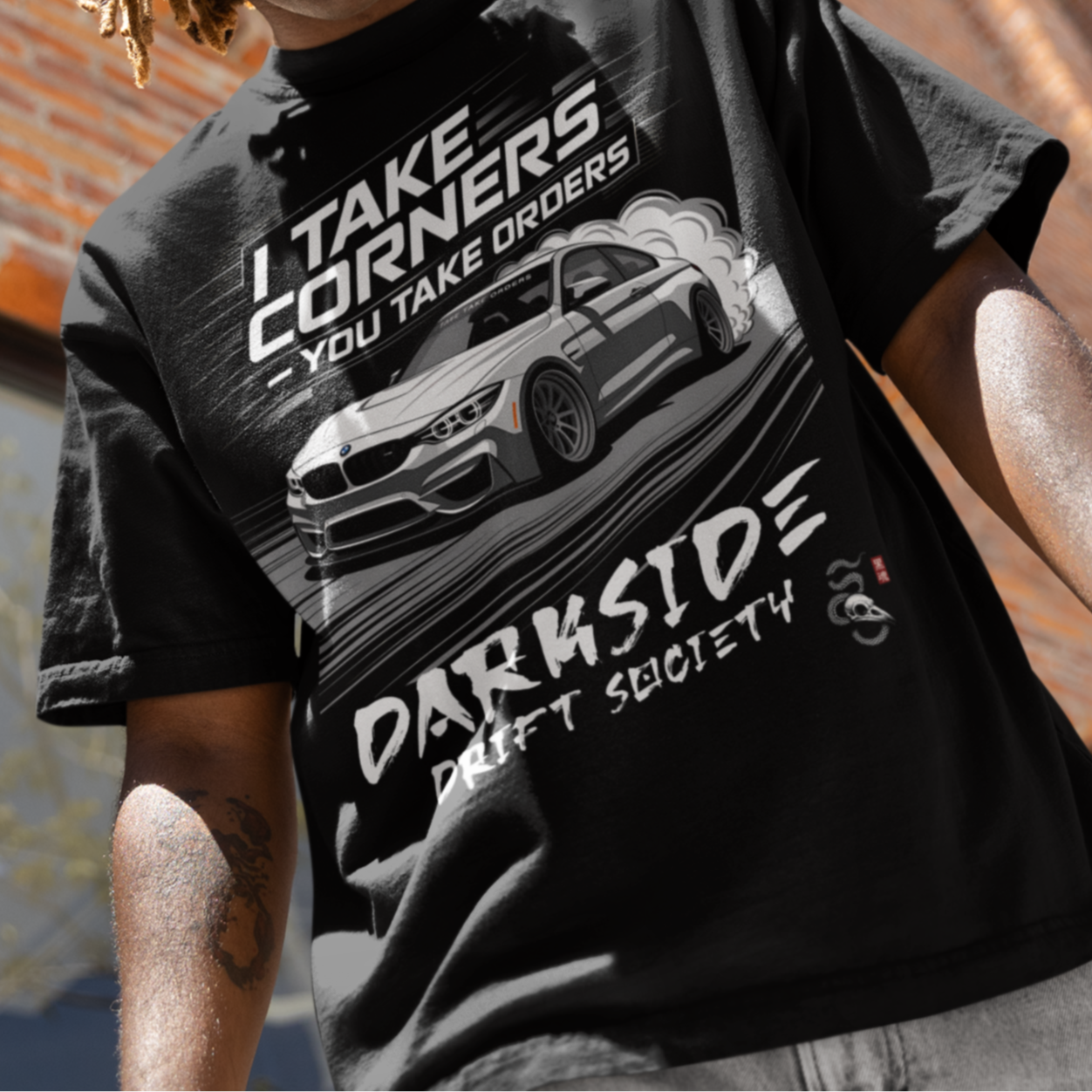 I Take Corners – You Take Orders - Oversized Shirt