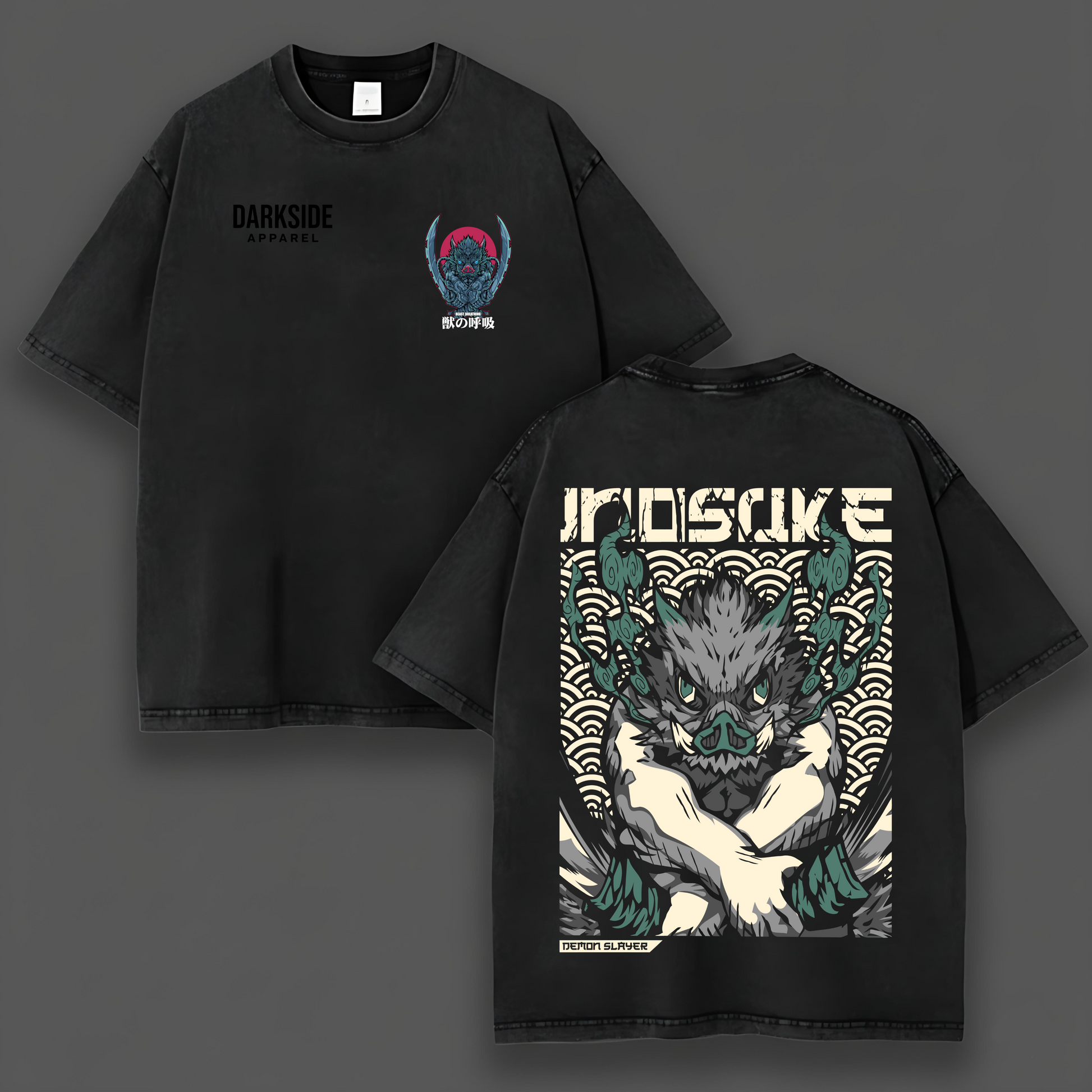 Inosuke Beast Breathing – Oversized Shirt