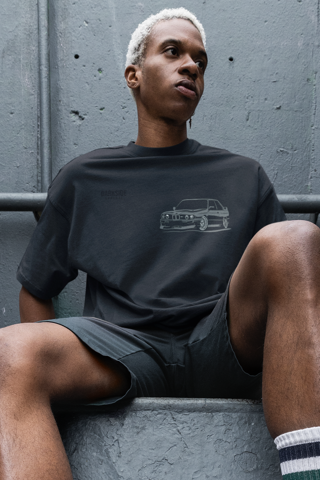 E30 Shirt Oversized  - Front Minimal – M3 Clean