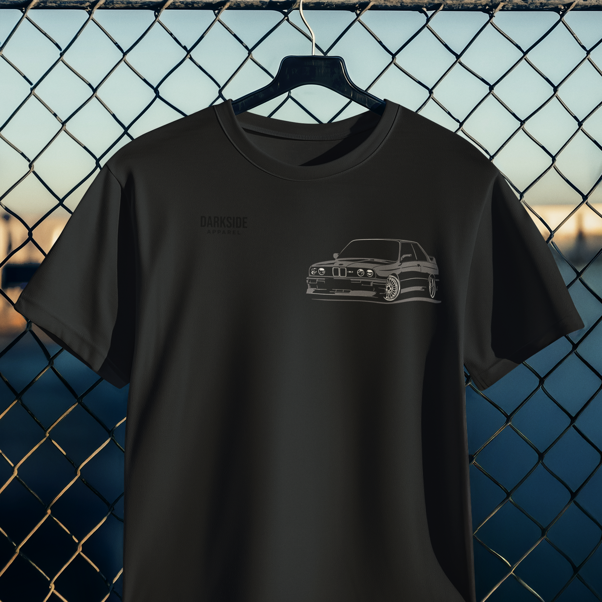 E30 Shirt Oversized  - Front Minimal – M3 Clean
