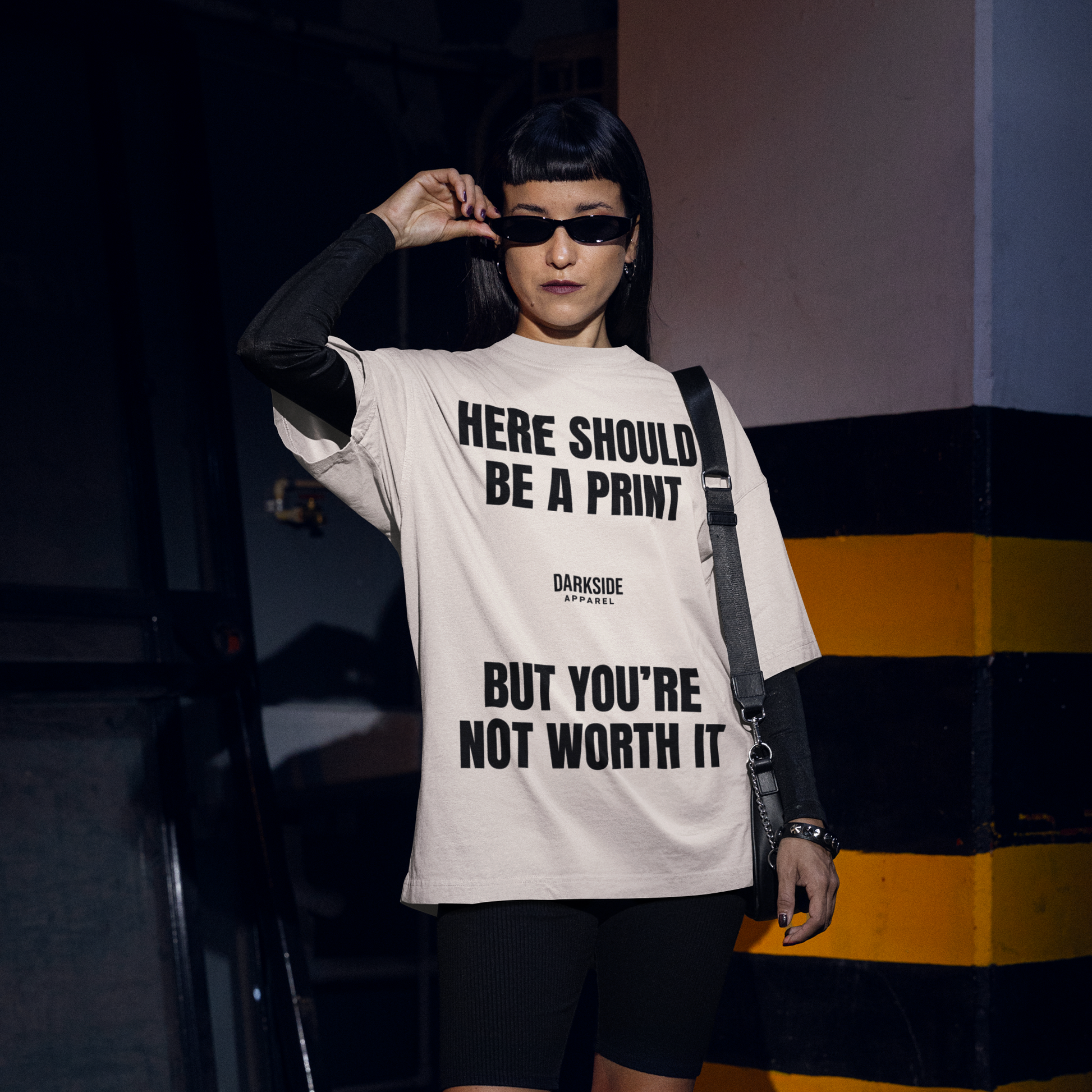Not Worth It - Oversized Shirt