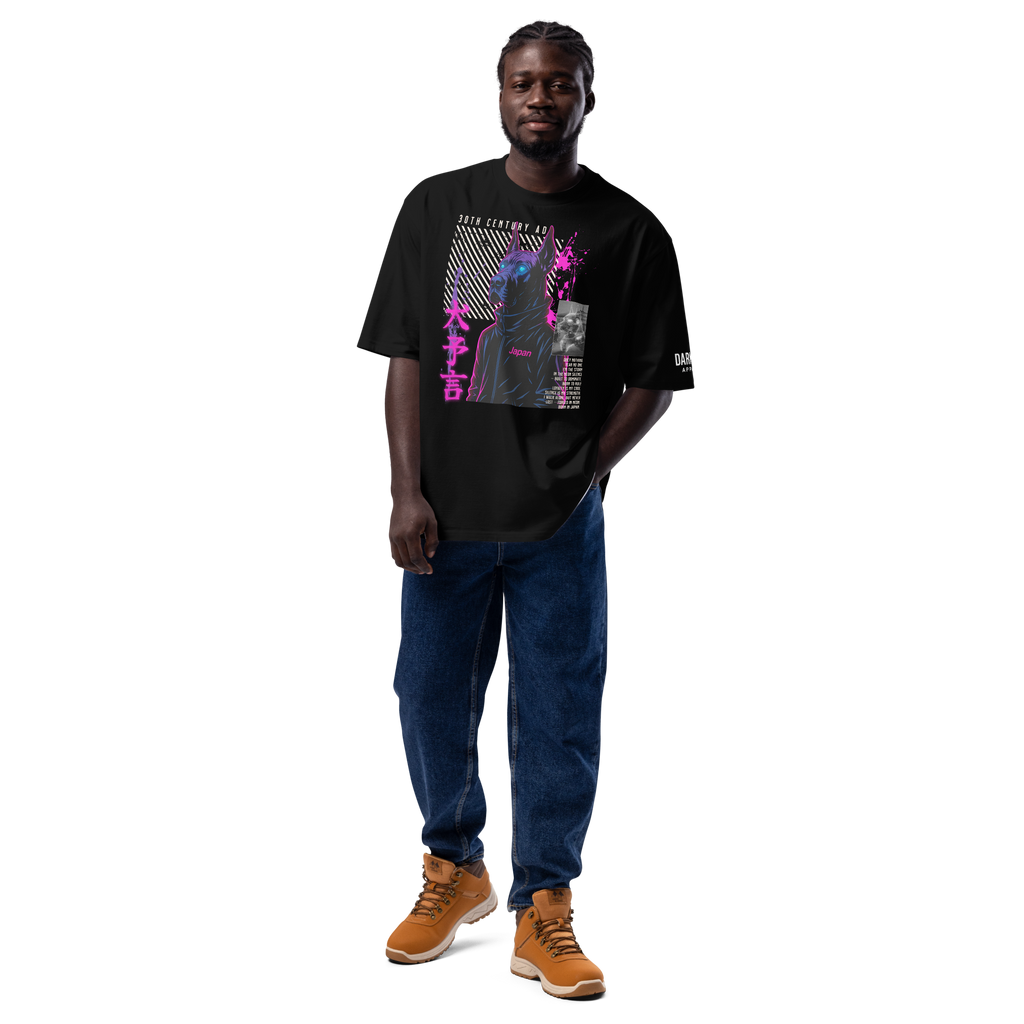 30th Century A.D. – THE DOGS PROPHECY™ Oversized Tee by Darkside Apparel