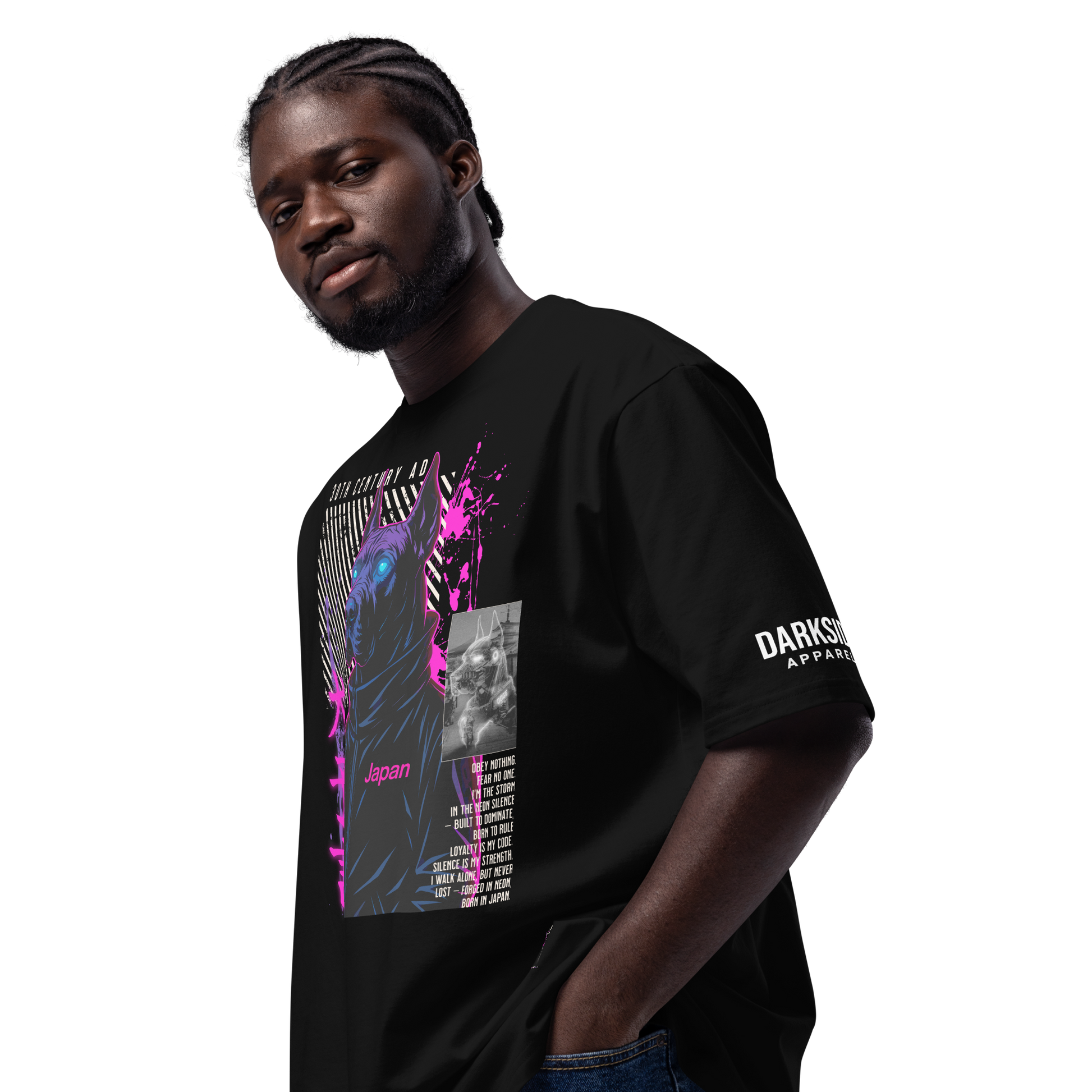 30th Century A.D. – THE DOGS PROPHECY™ Oversized Tee by Darkside Apparel