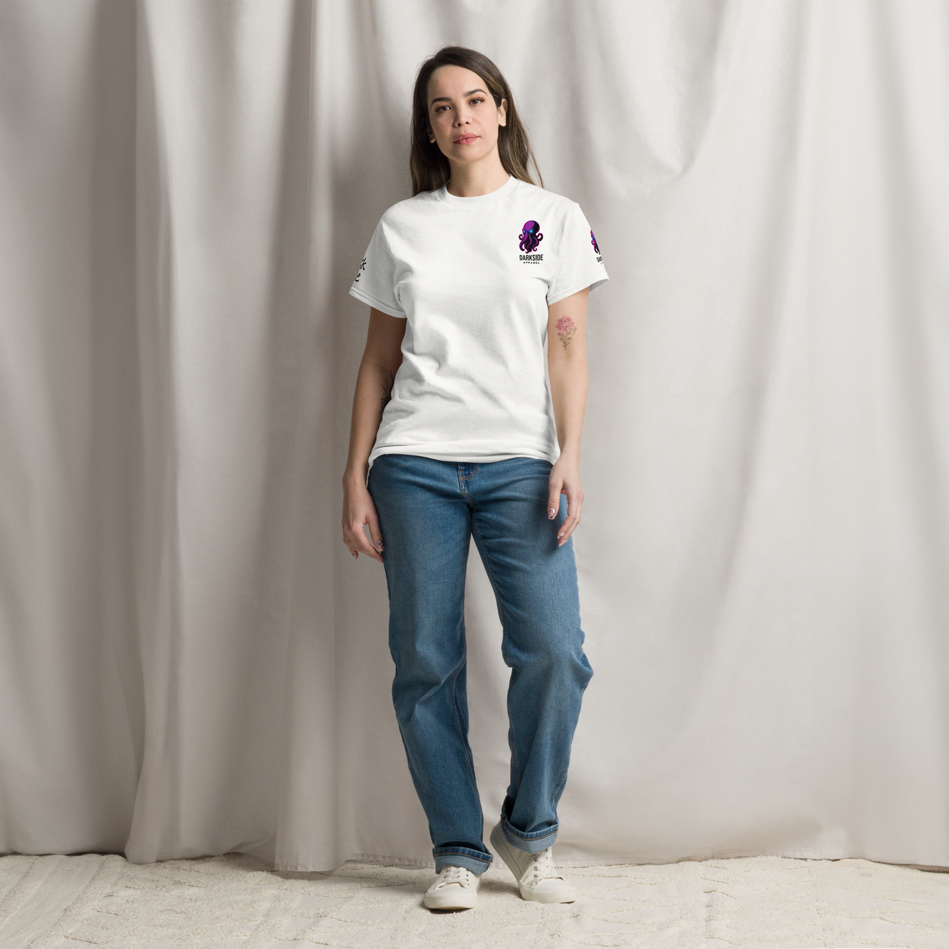 Darkside Apparel – Core Kraken Tee (Unisex) Minimal. Markant. Mühelos anders.
