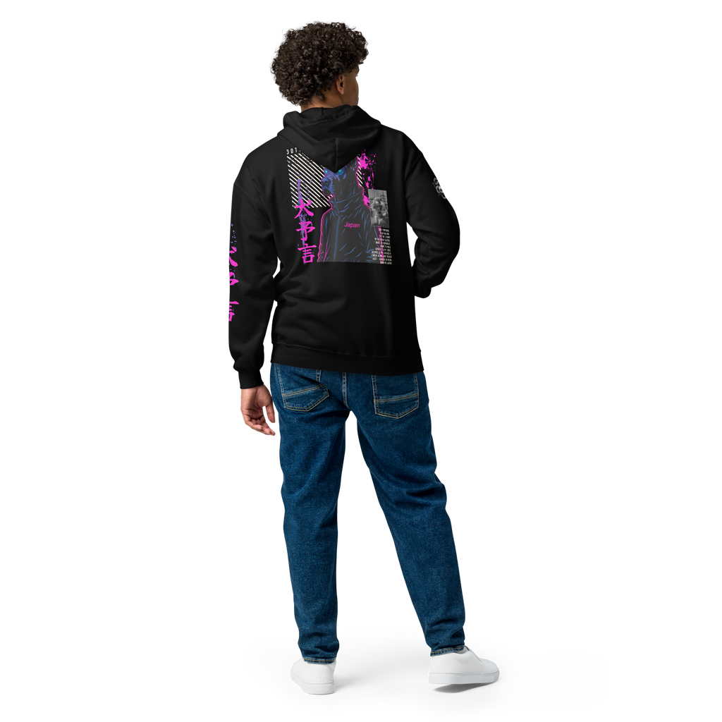 Heavy Zip Hoodie - 30th Century A.D. – THE DOGS PROPHECY  by Darkside Apparel