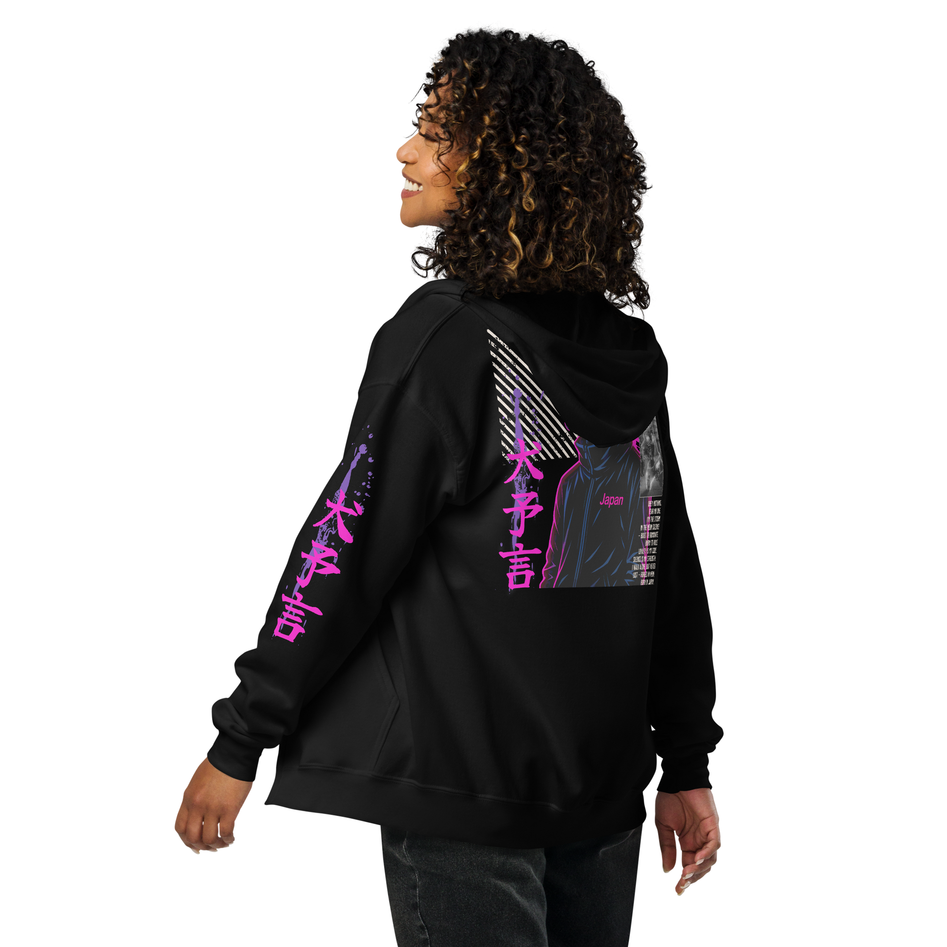 Heavy Zip Hoodie - 30th Century A.D. – THE DOGS PROPHECY  by Darkside Apparel