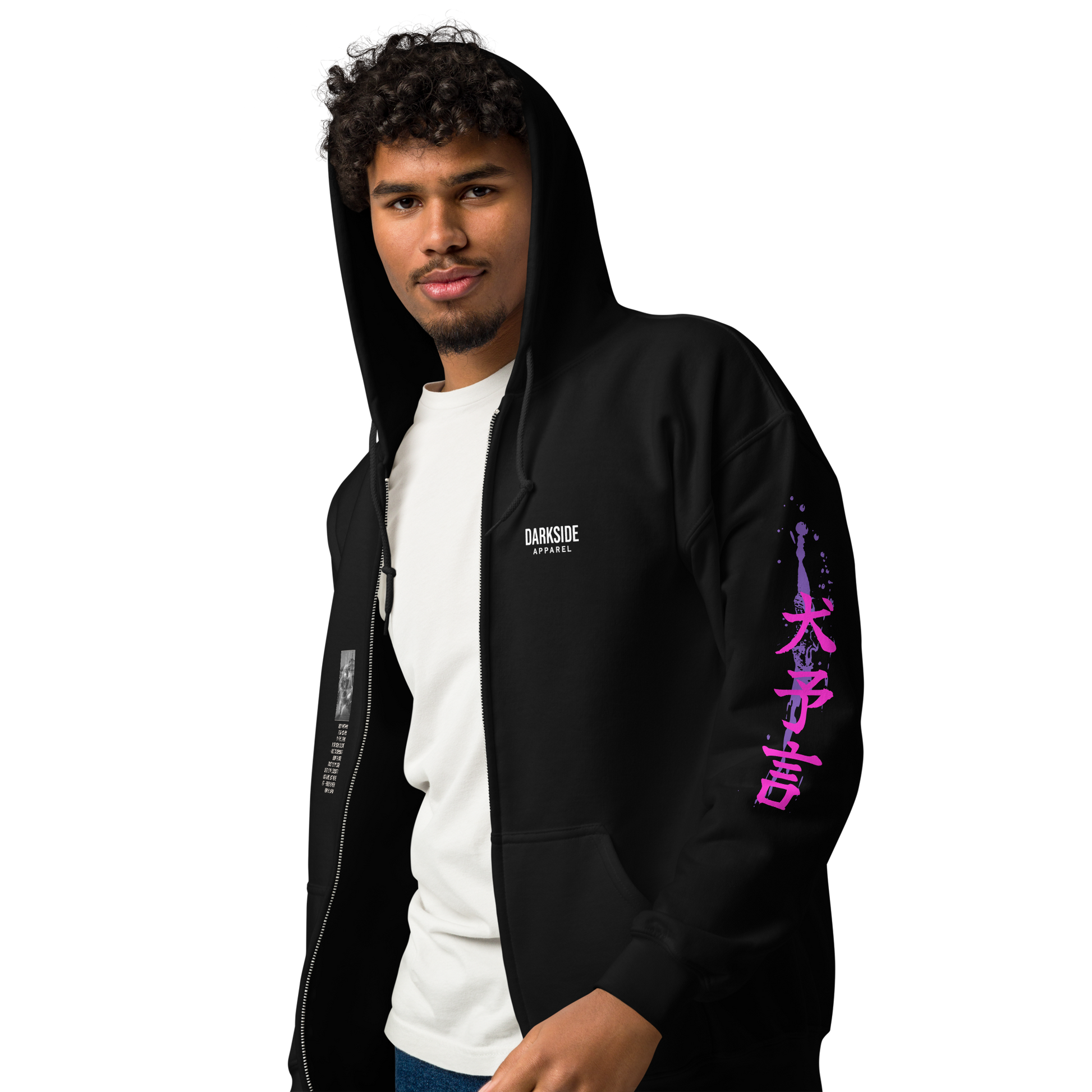 Heavy Zip Hoodie - 30th Century A.D. – THE DOGS PROPHECY  by Darkside Apparel